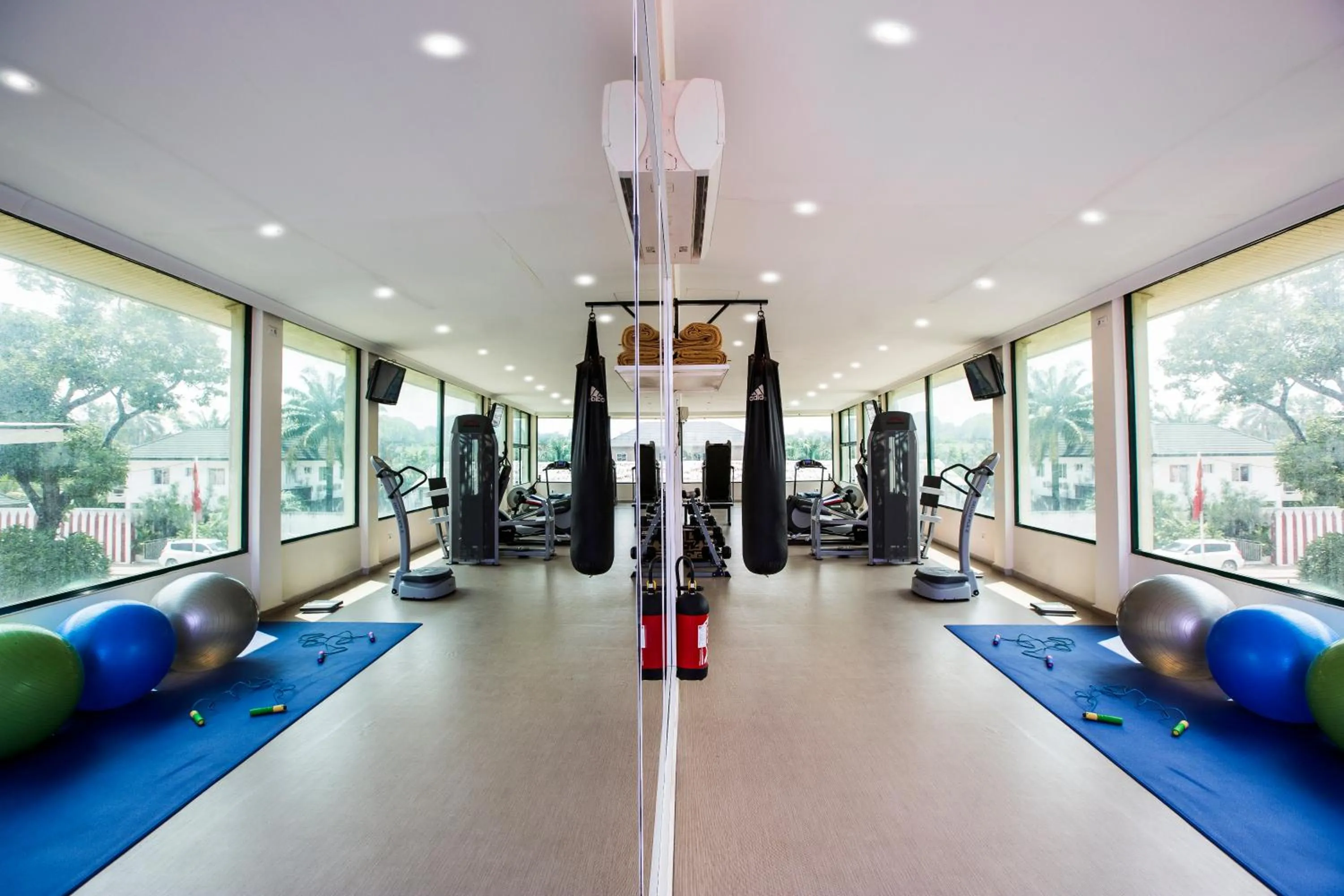 Fitness centre/facilities in Mikhael's Hotel