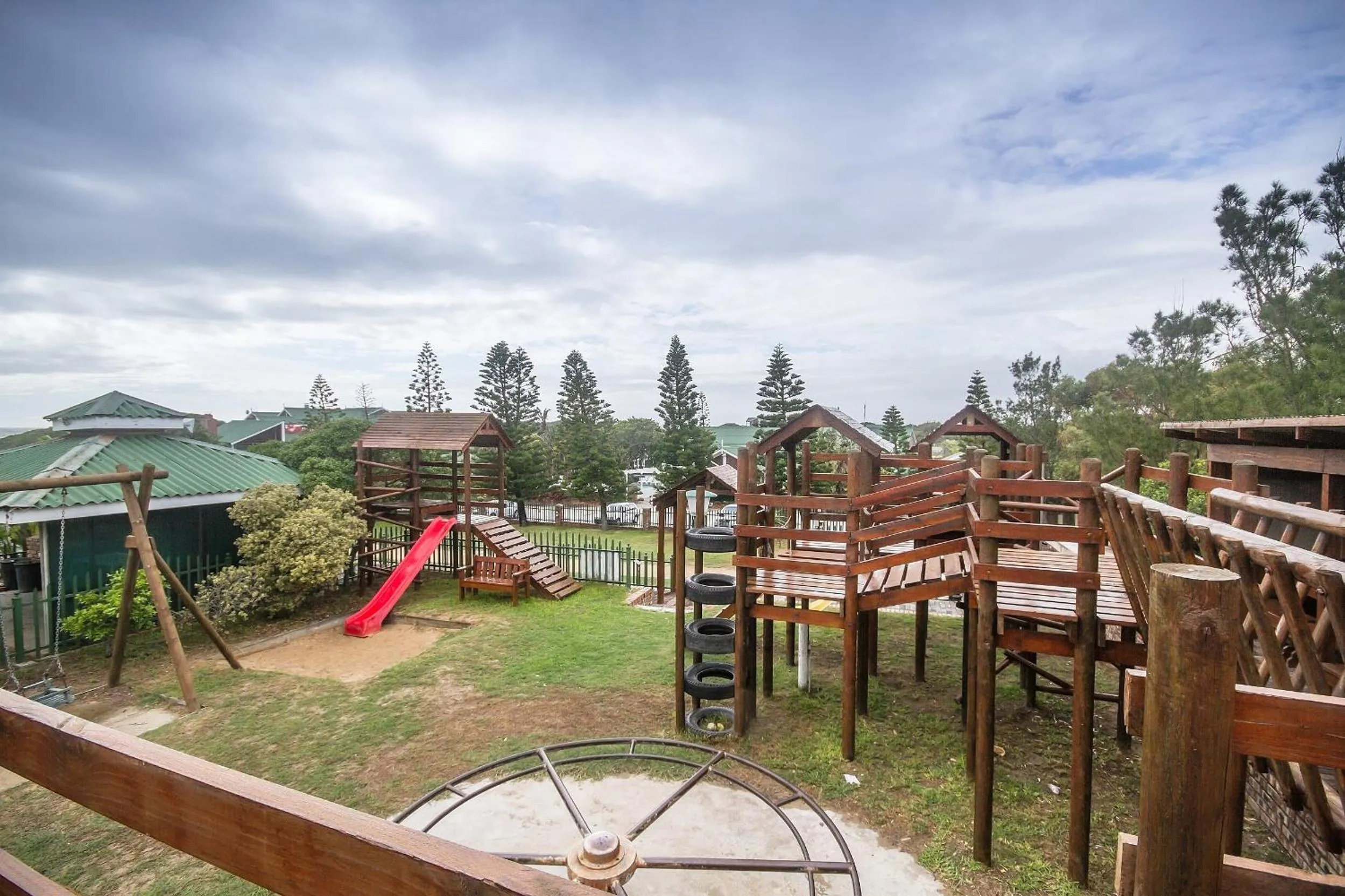 Children play ground in Pine Lodge Resort
