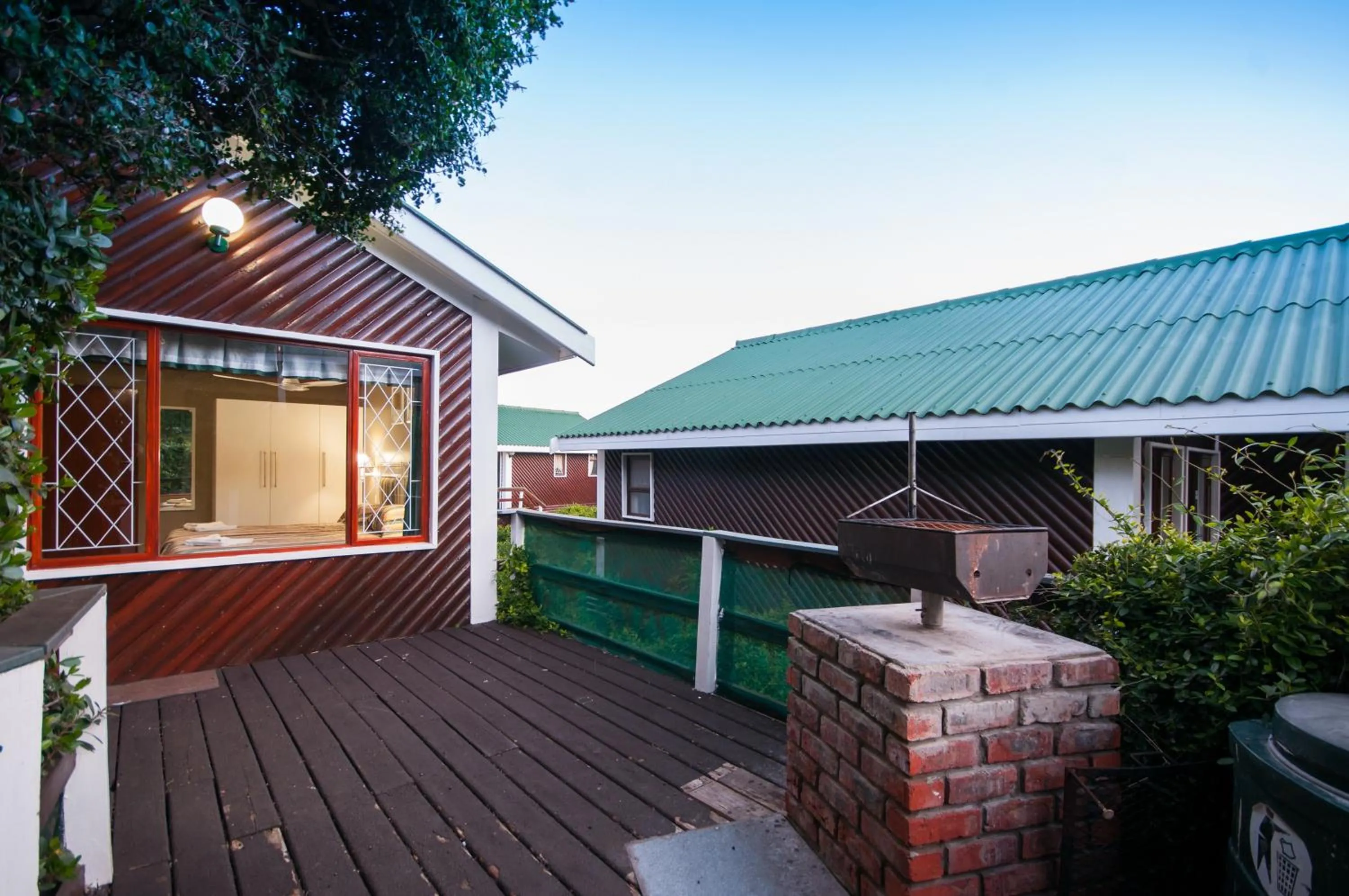 Patio in Pine Lodge Resort
