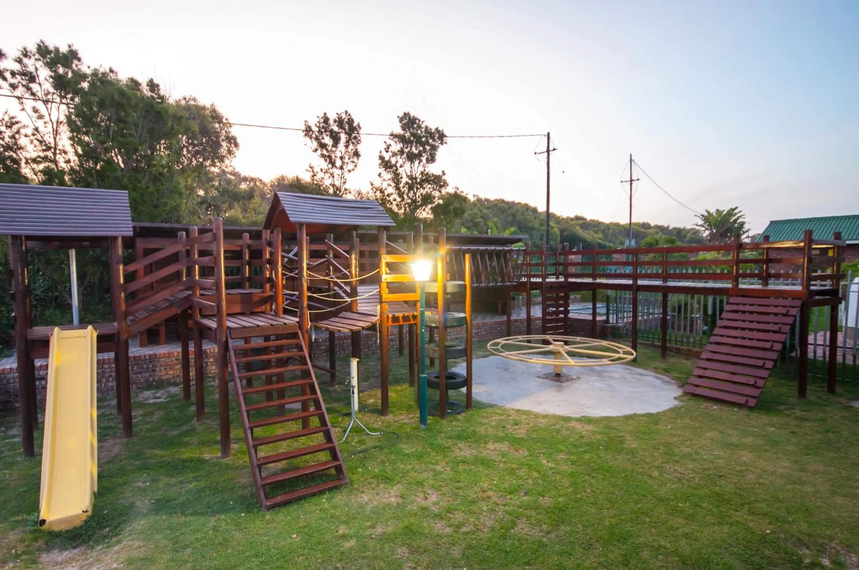 Children play ground in Pine Lodge Resort