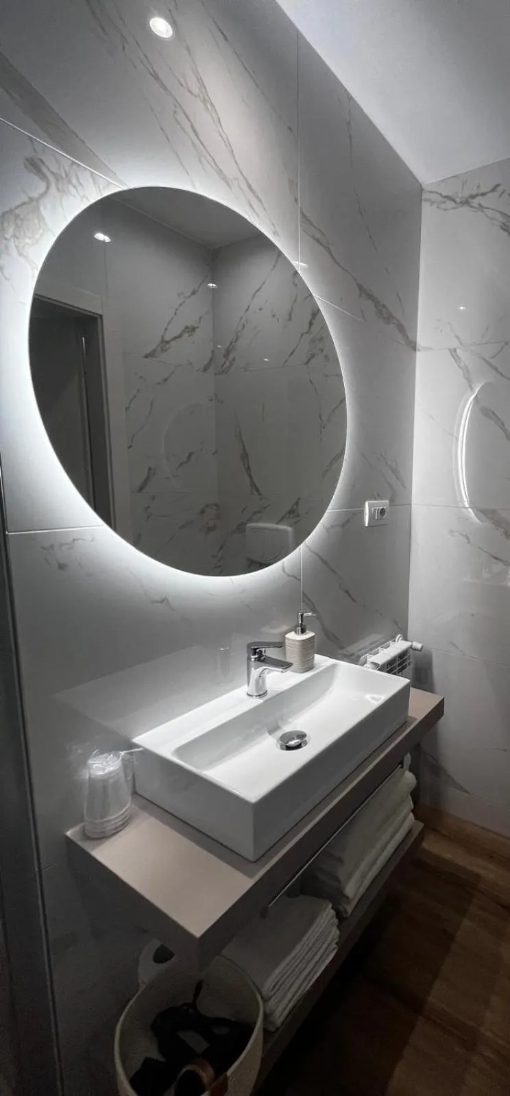 Bathroom in Hotel La Rocca