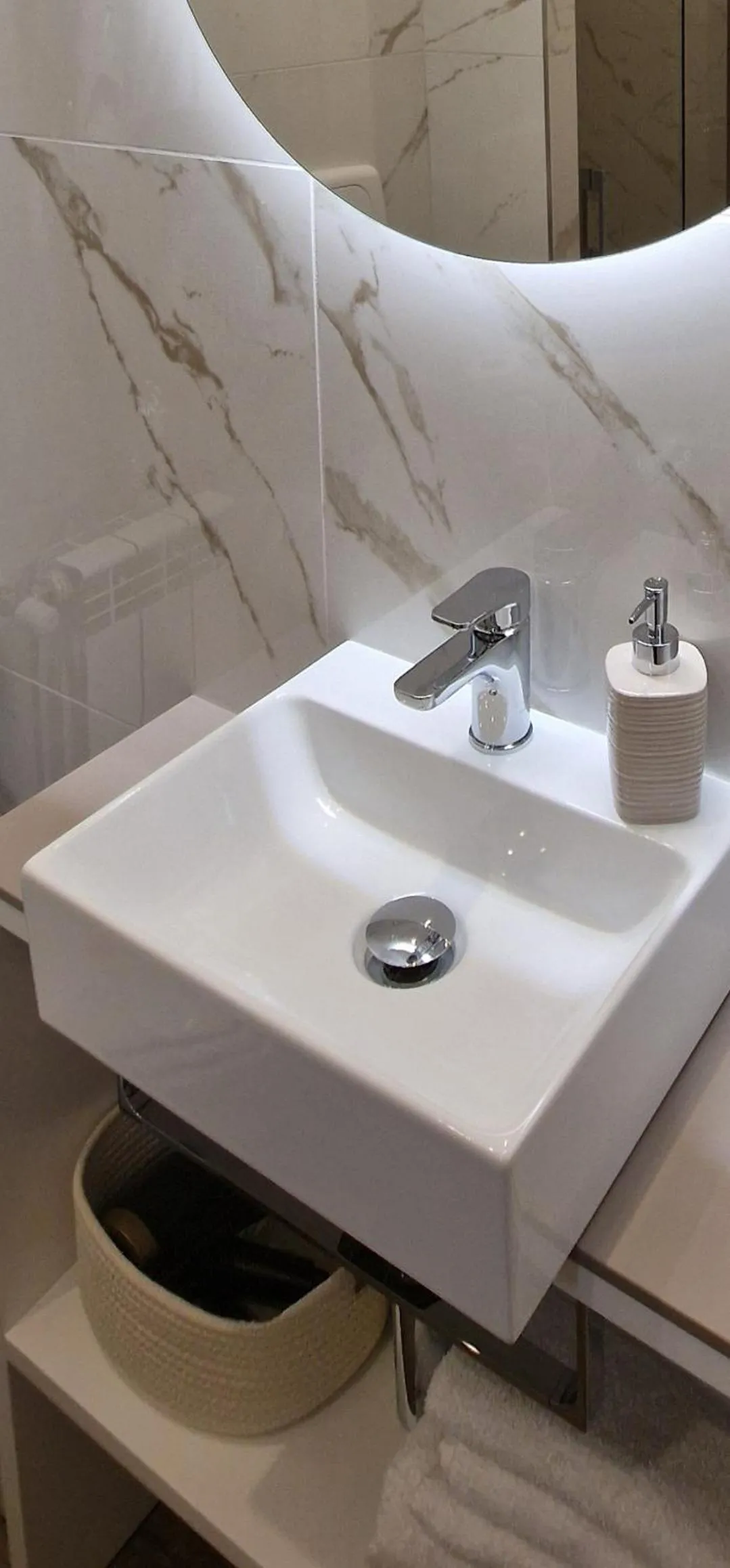 Bathroom in Hotel La Rocca
