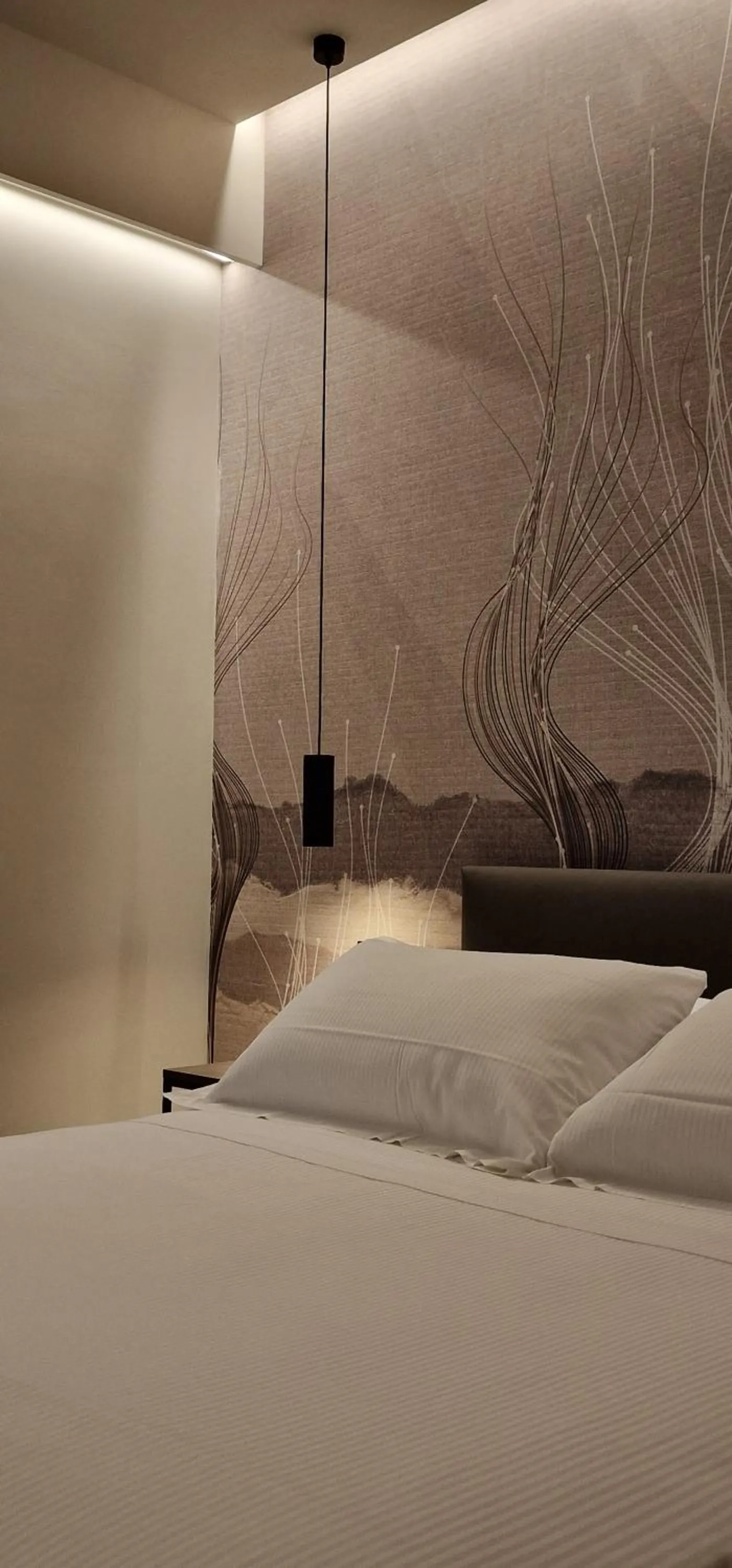 Bed in Hotel La Rocca