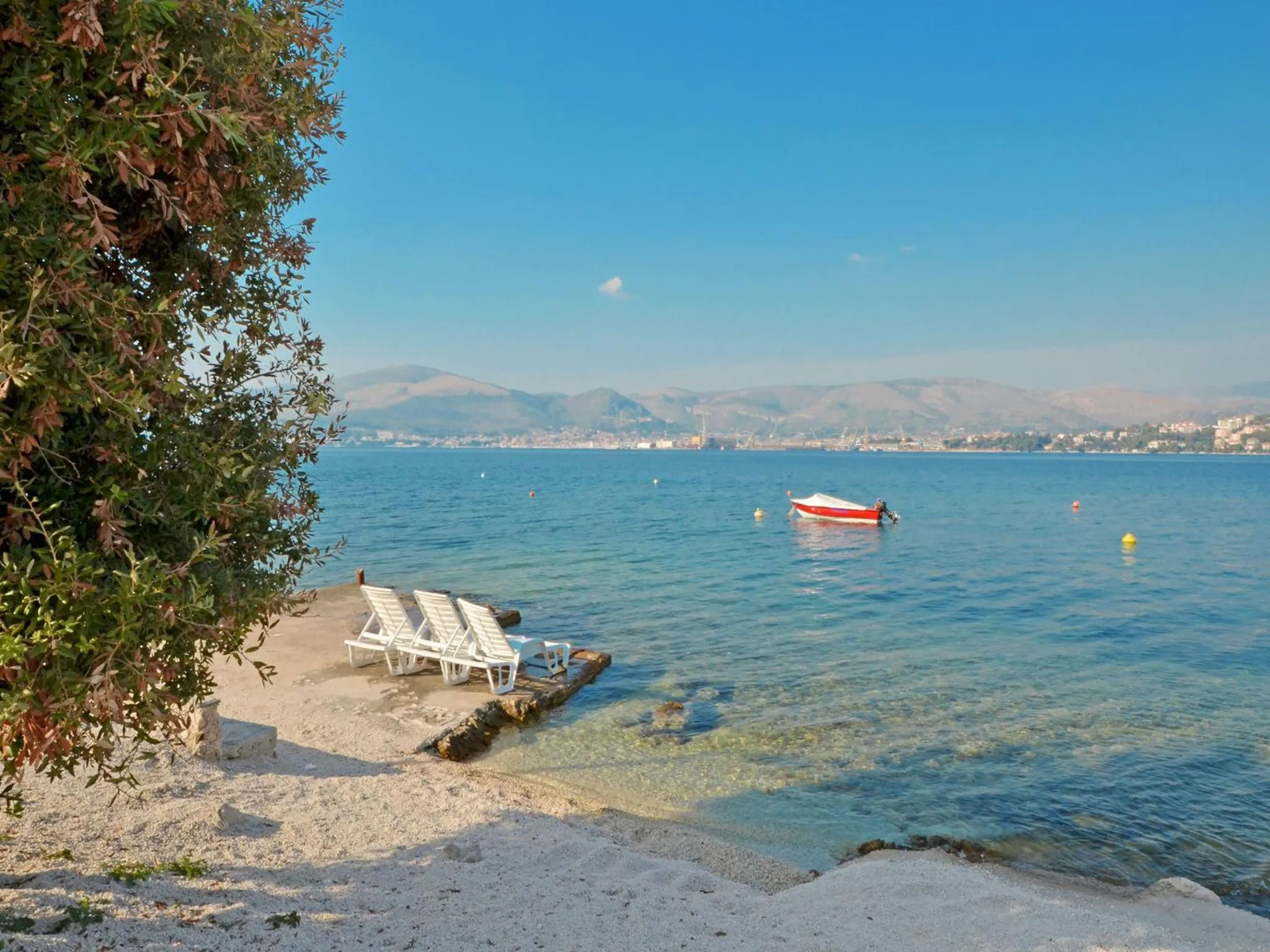 Beach in Apartments Silva with a view of sea