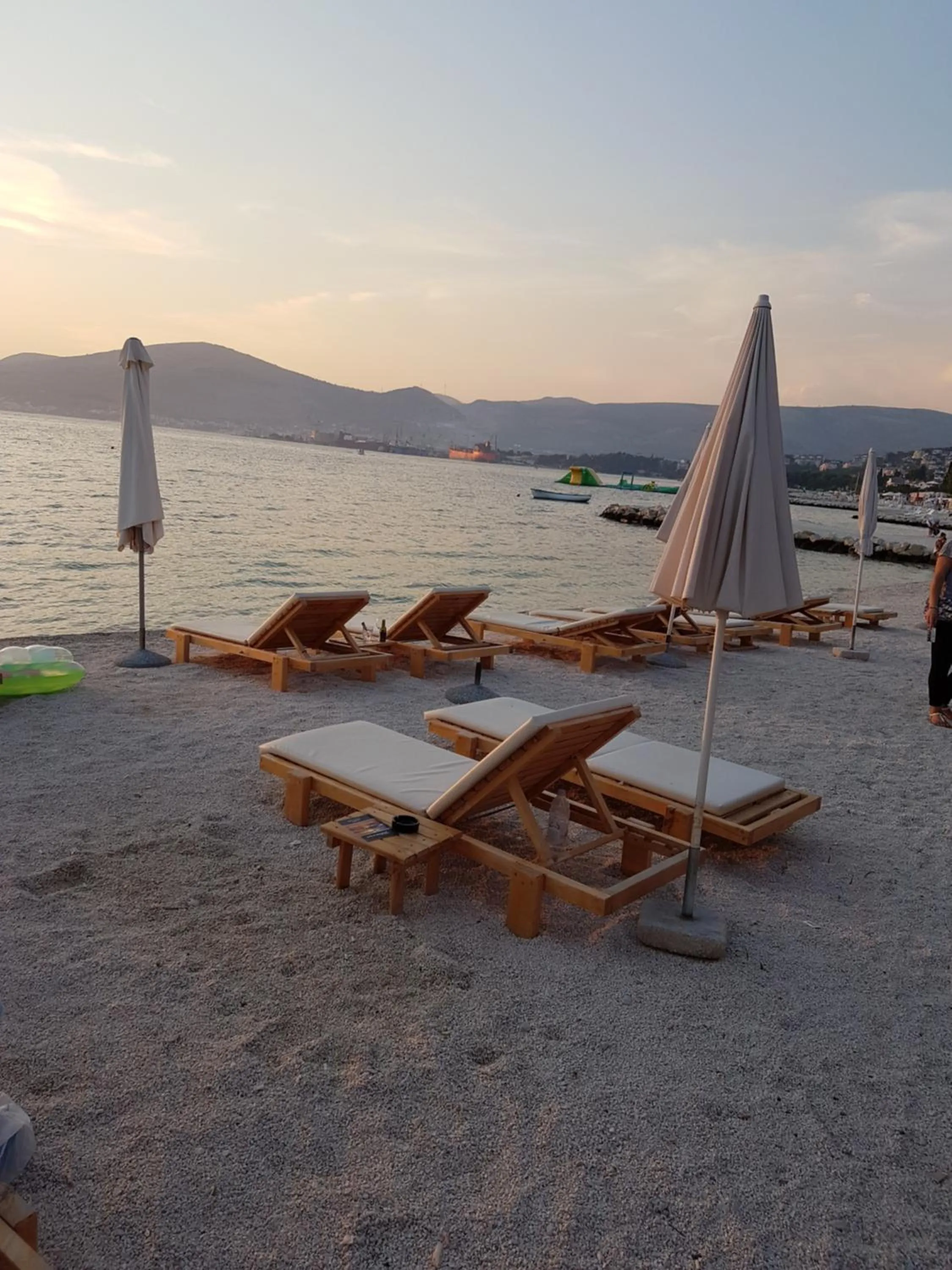 Neighbourhood in Apartments Silva with a view of sea