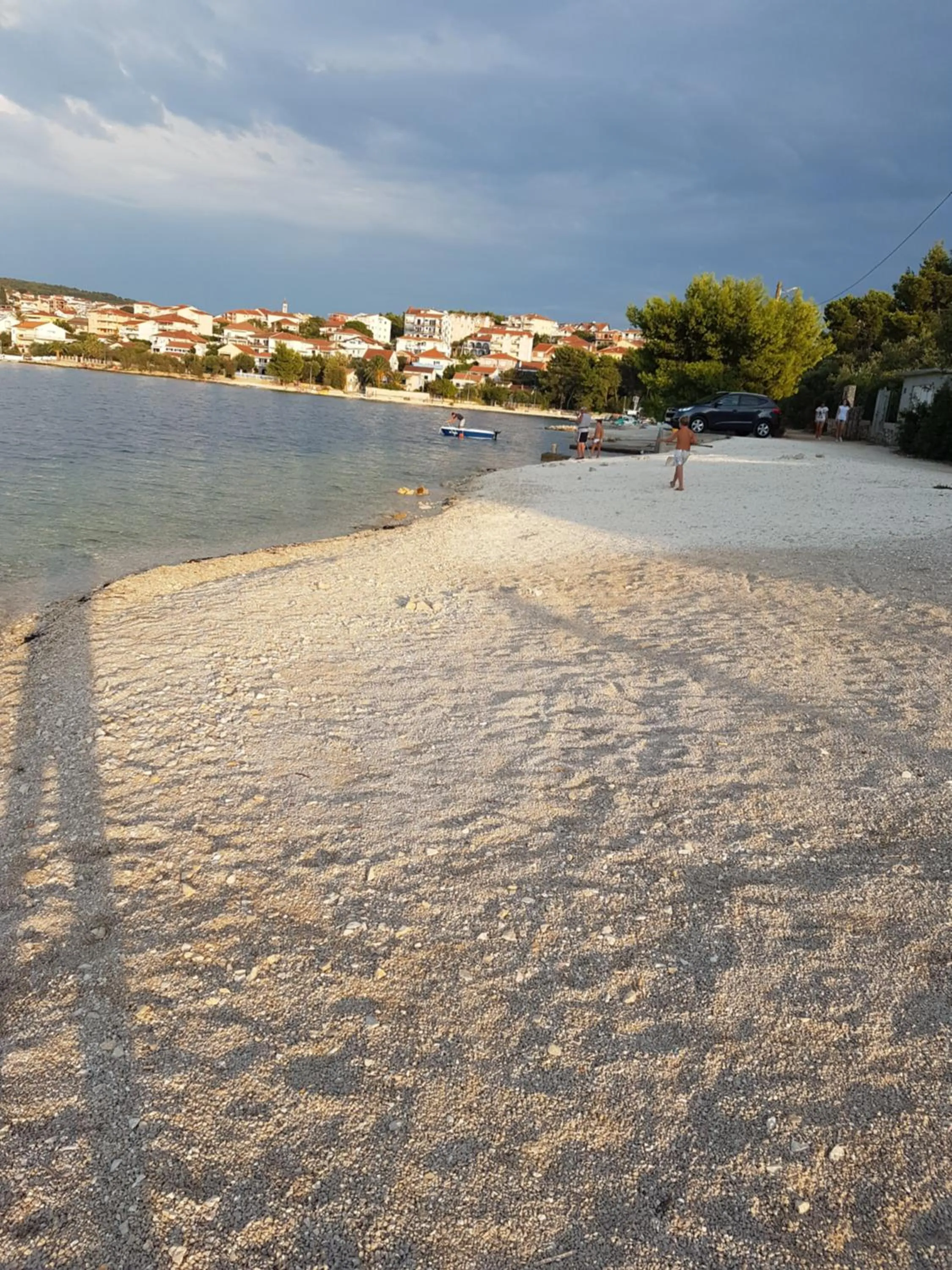Beach in Apartments Silva with a view of sea