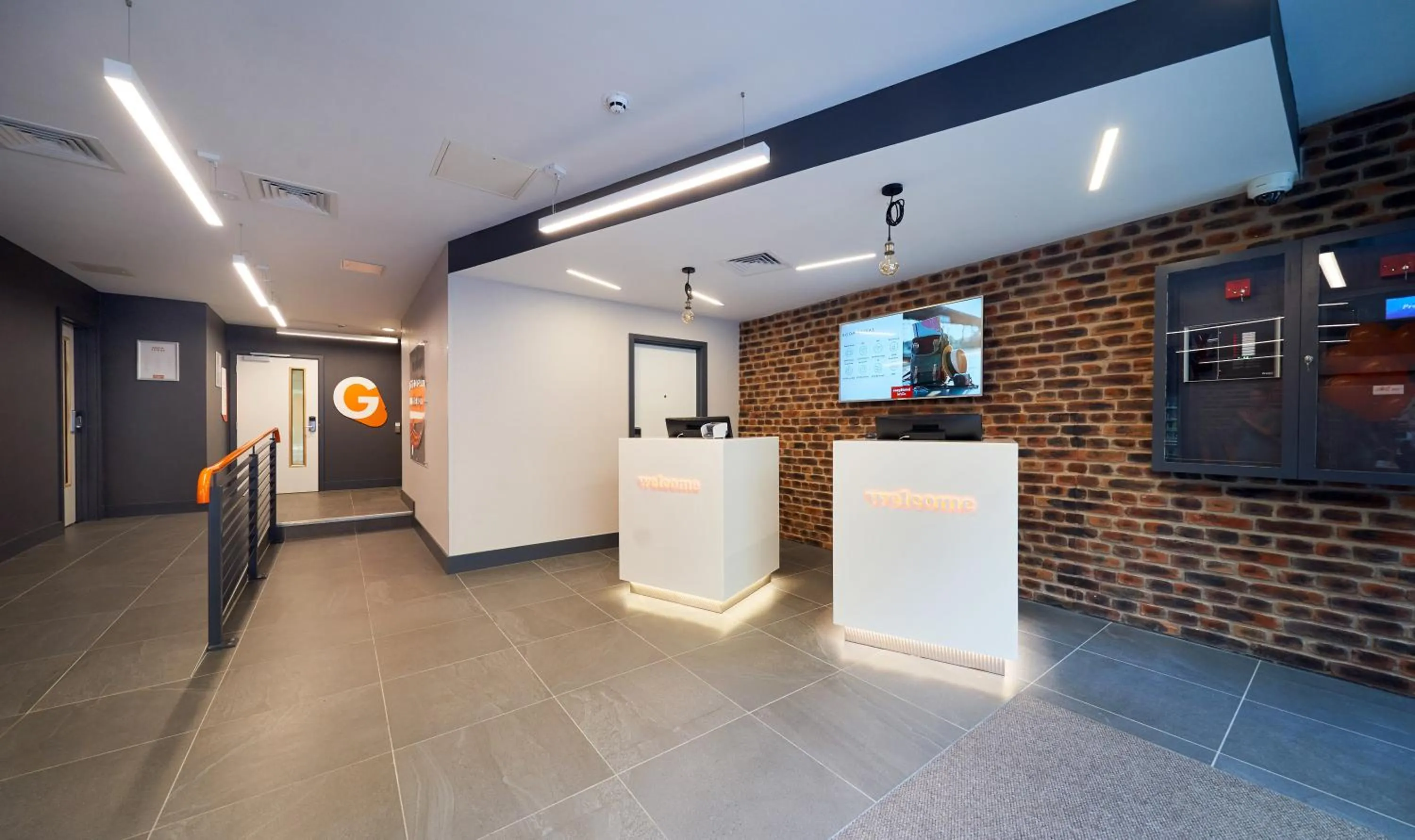 Lobby or reception in easyHotel London City Shoreditch