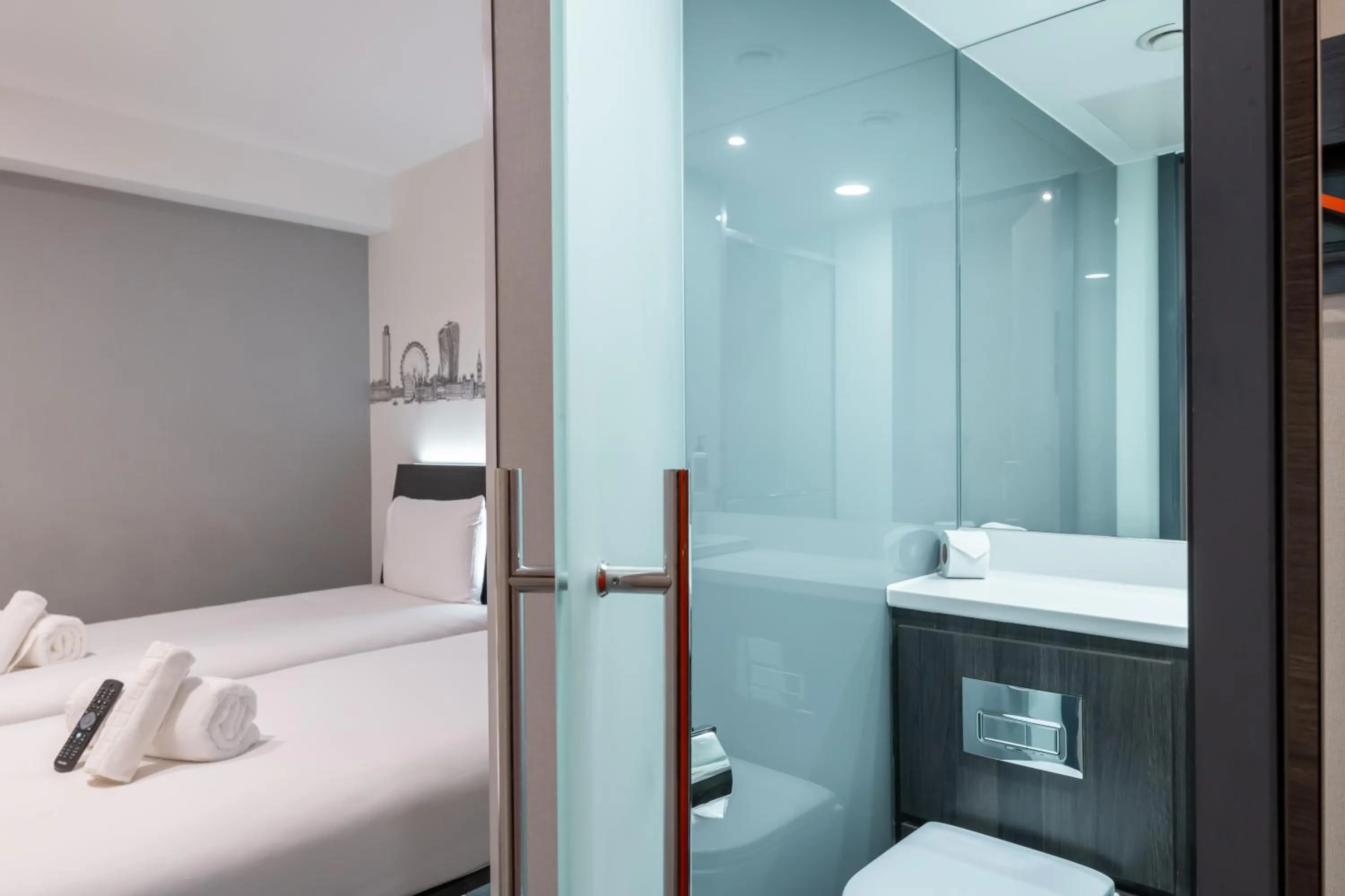 Bed in easyHotel London City Shoreditch