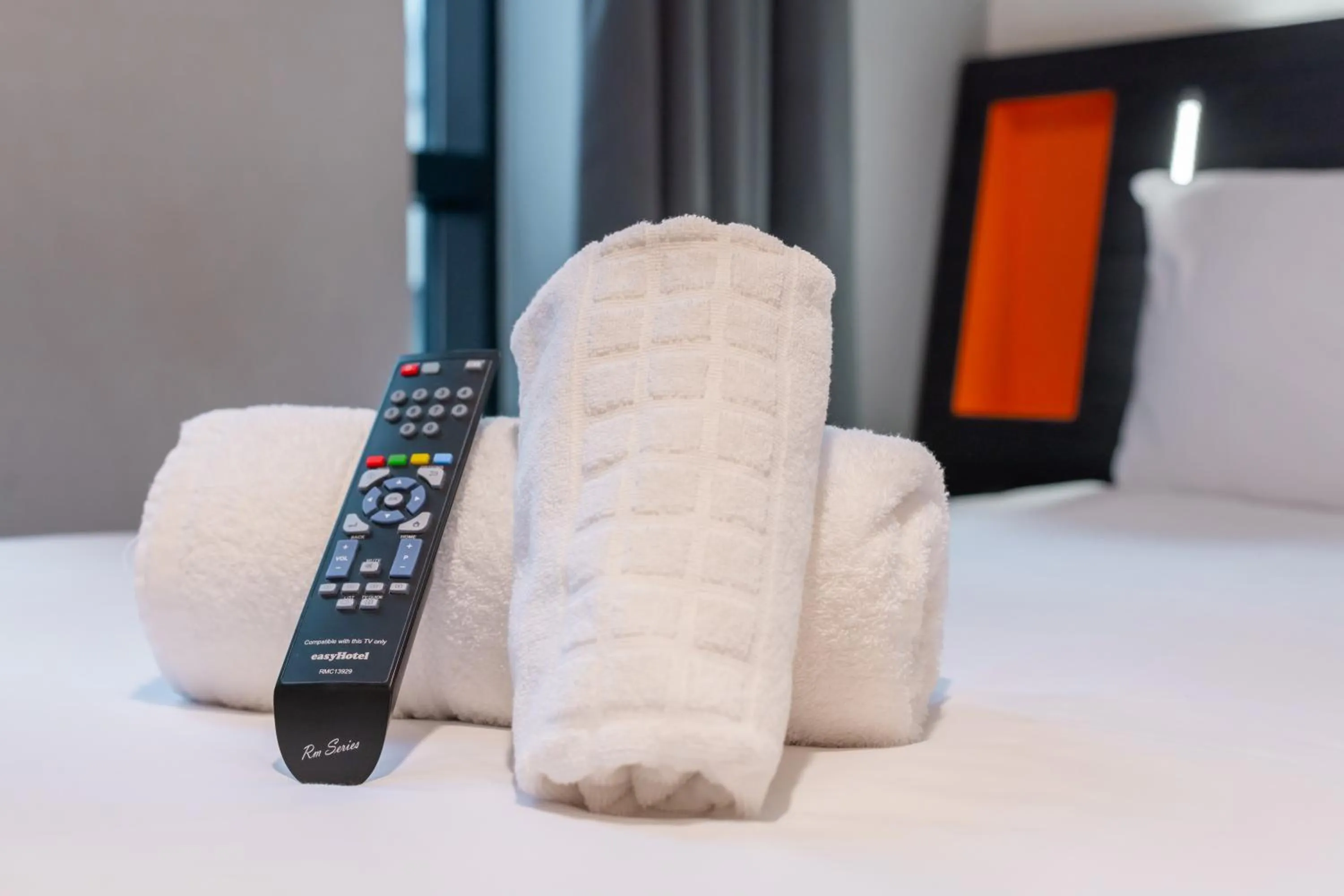 towels, Bed in easyHotel London City Shoreditch