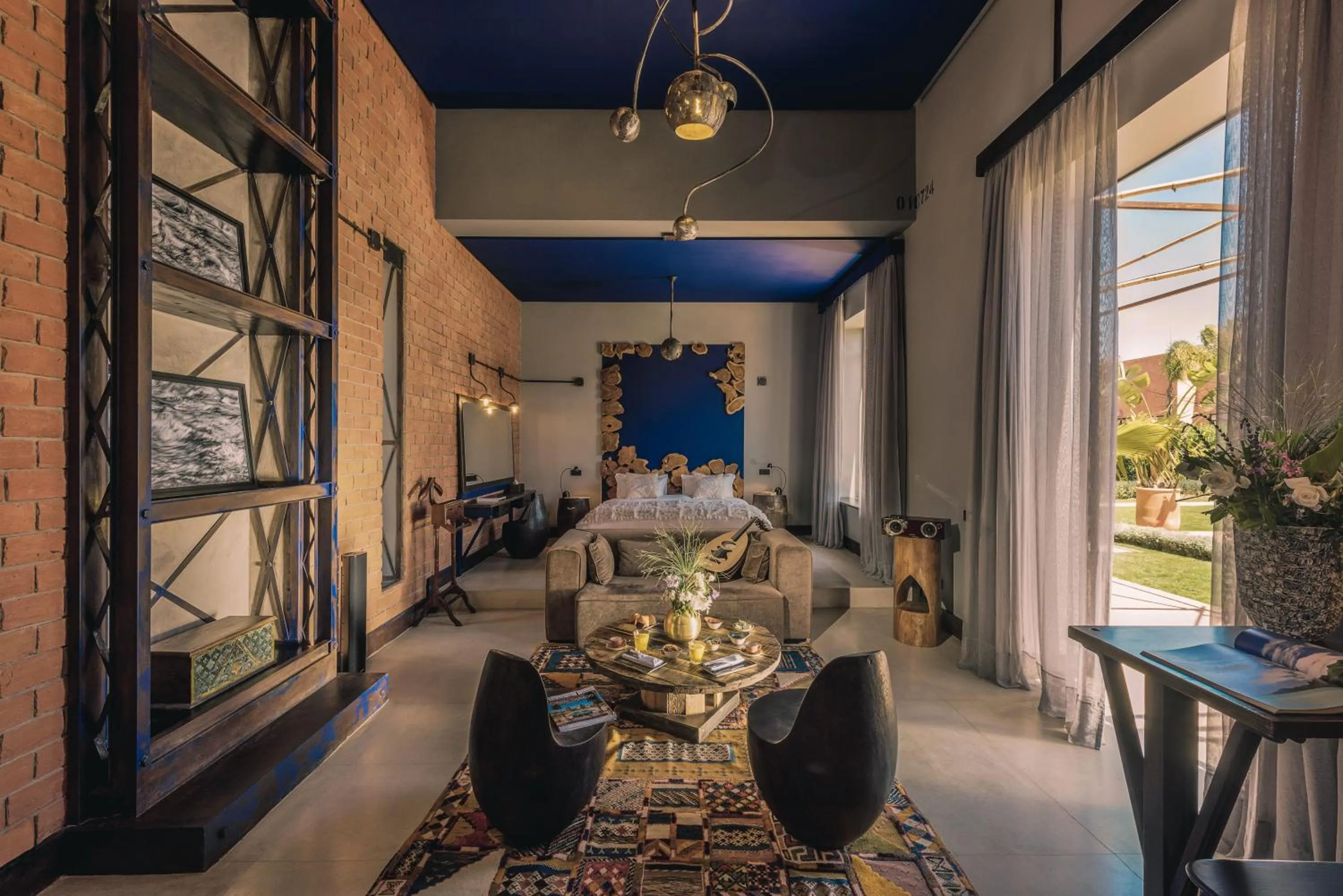 Bed in The Source Hotel Music & Spa