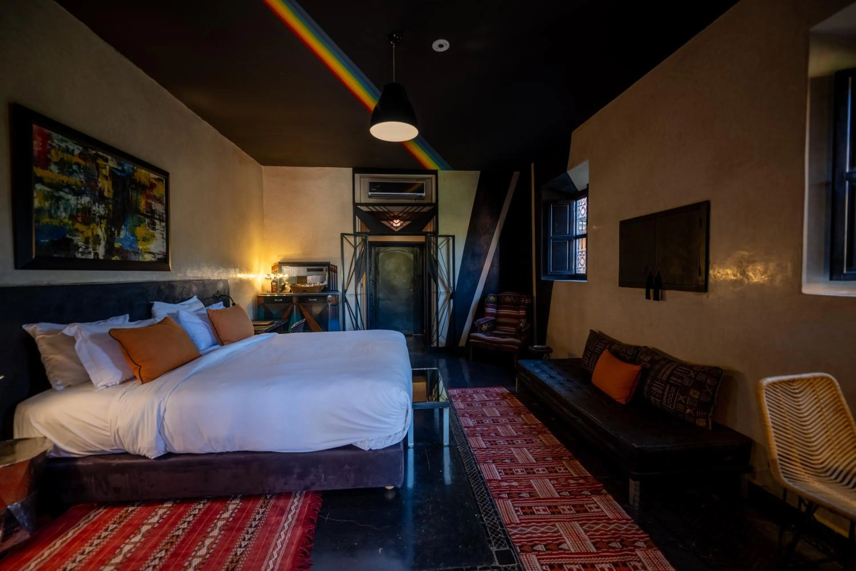 TV and multimedia, Bed in The Source Hotel Music & Spa