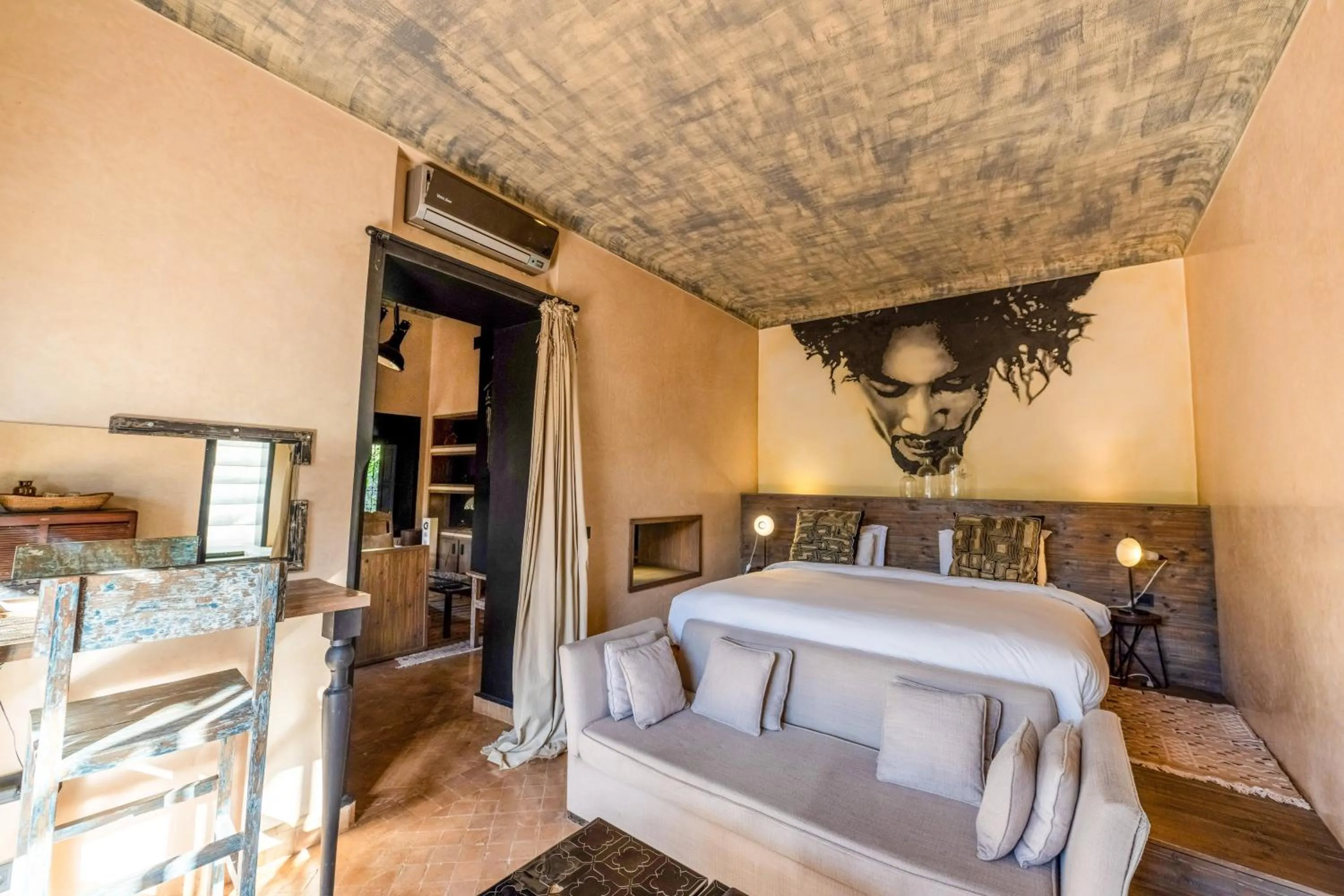 Bed in The Source Hotel Music & Spa