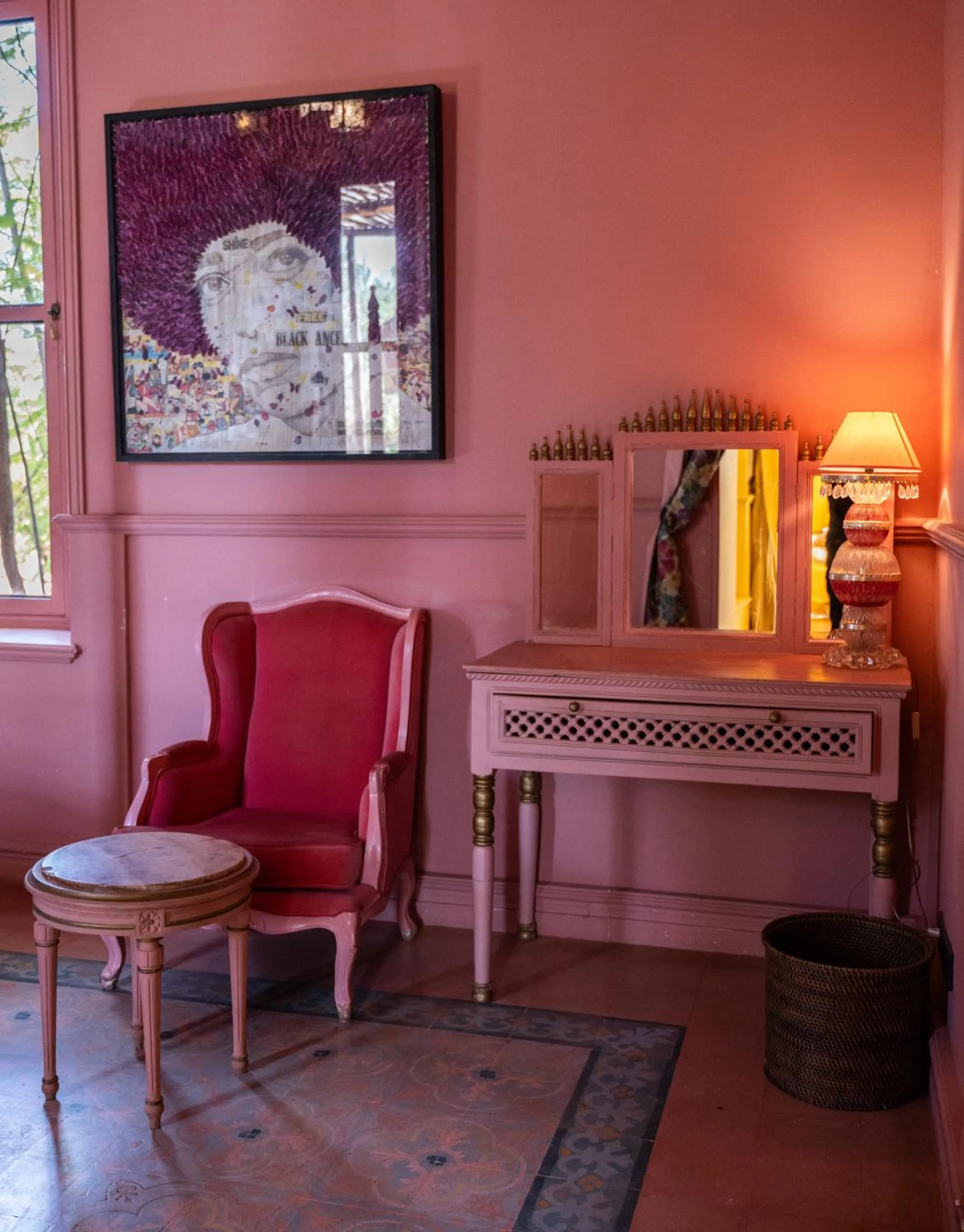 Decorative detail in The Source Hotel Music & Spa