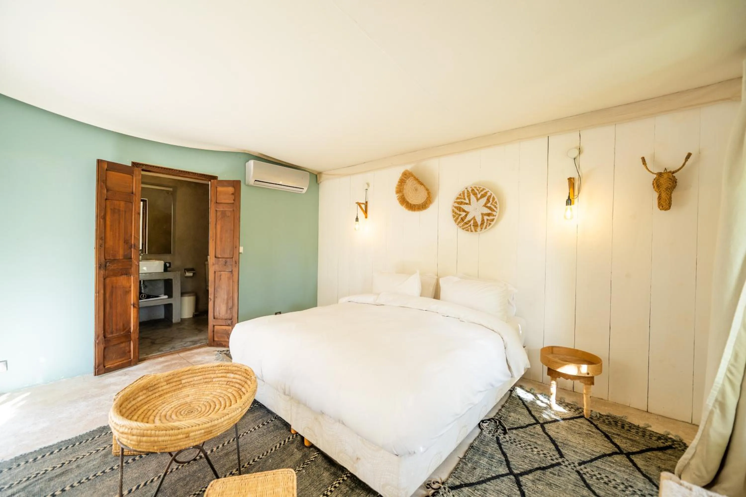 Bed in The Source Hotel Music & Spa