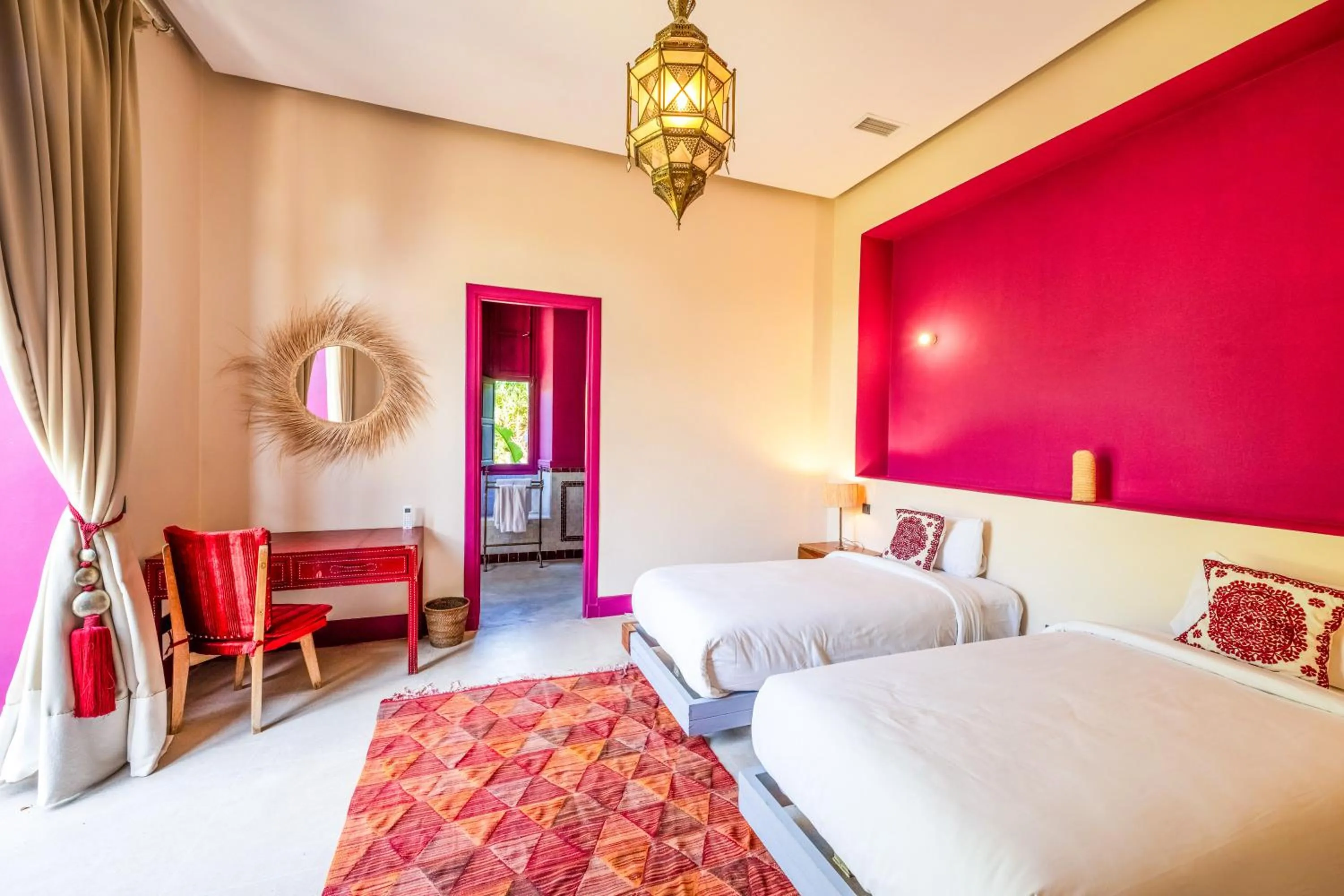 Bed in The Source Hotel Music & Spa