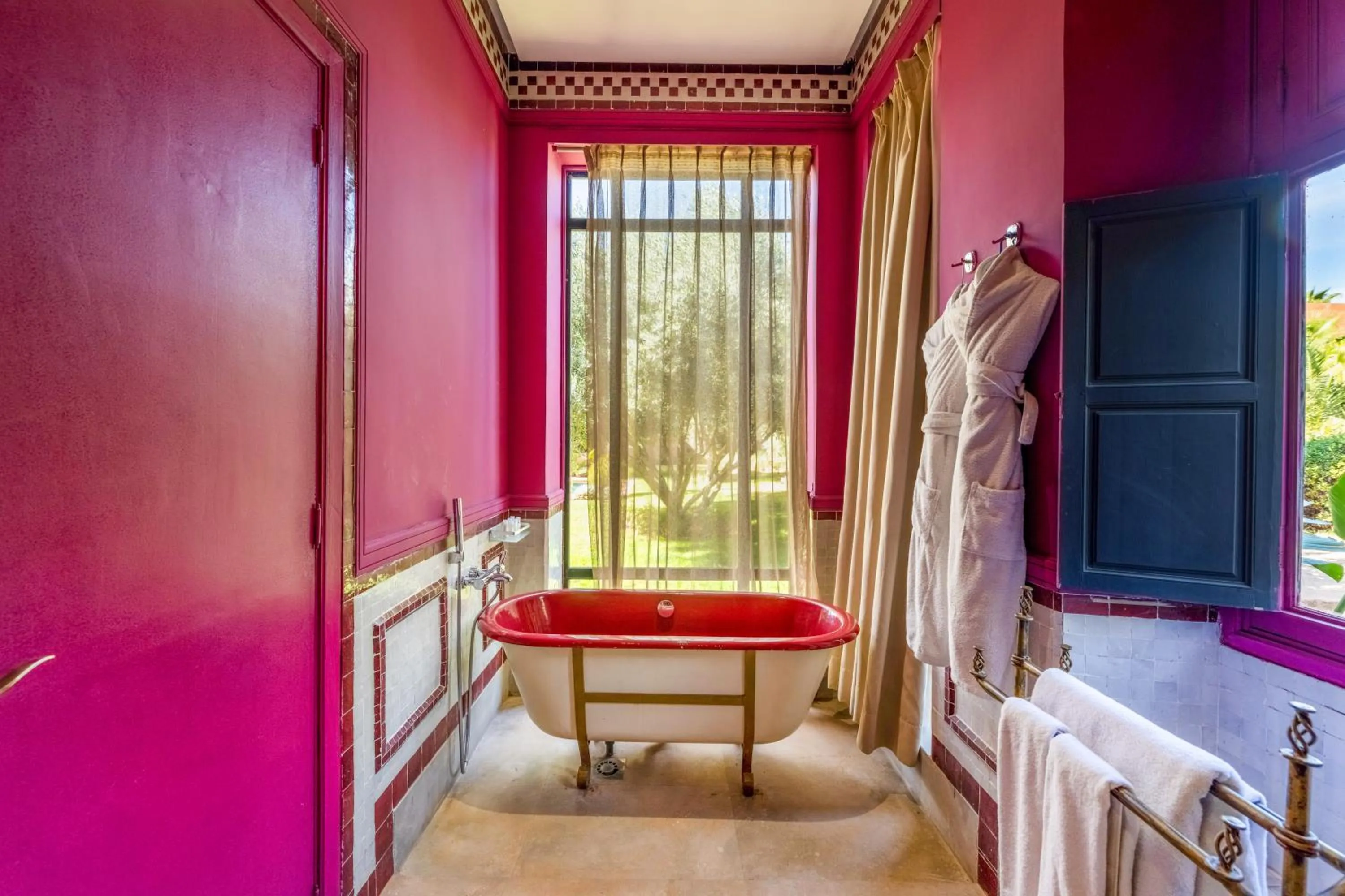 Bathroom, Bed in The Source Hotel Music & Spa