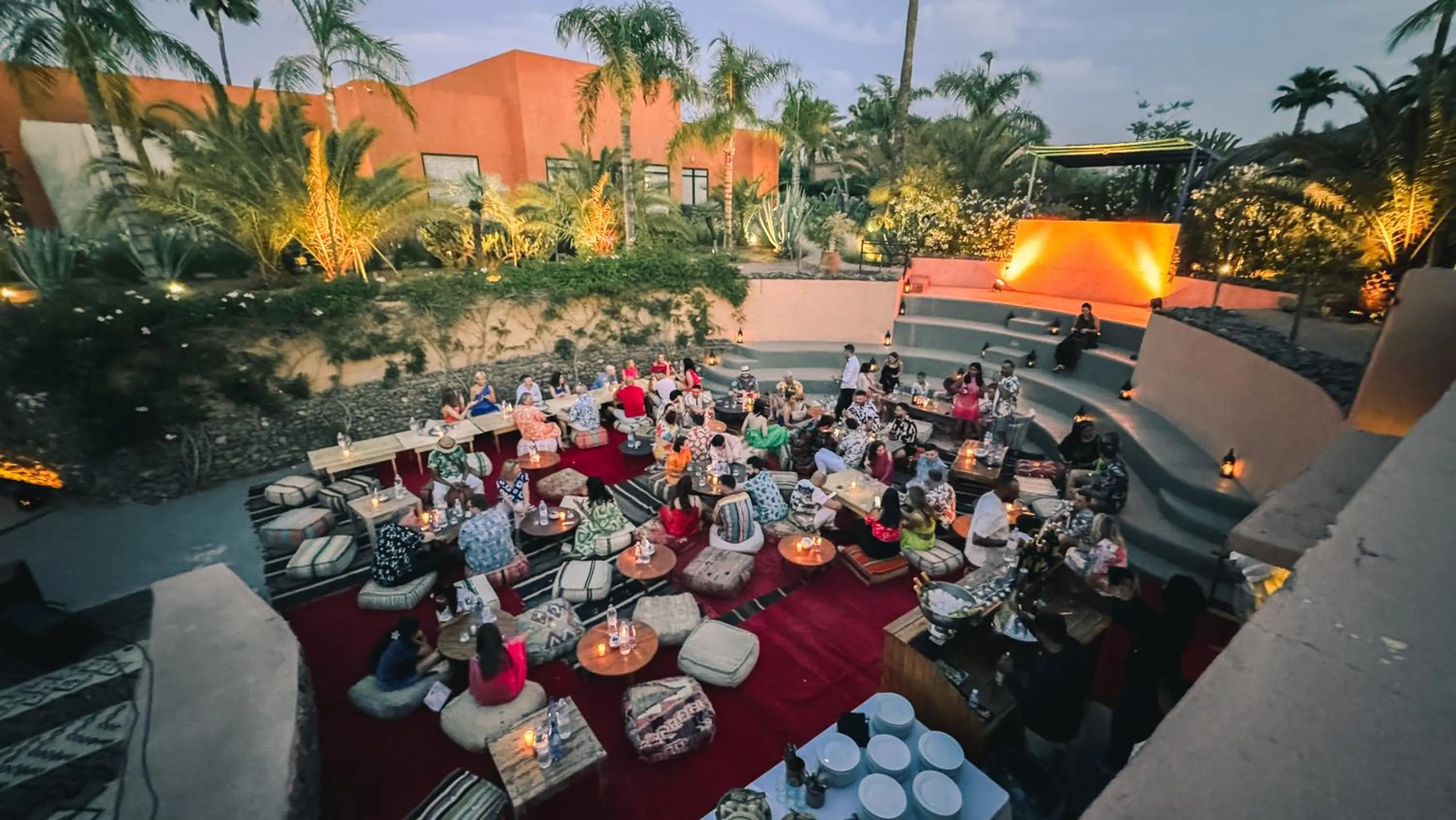 Communal lounge/ TV room in The Source Hotel Music & Spa