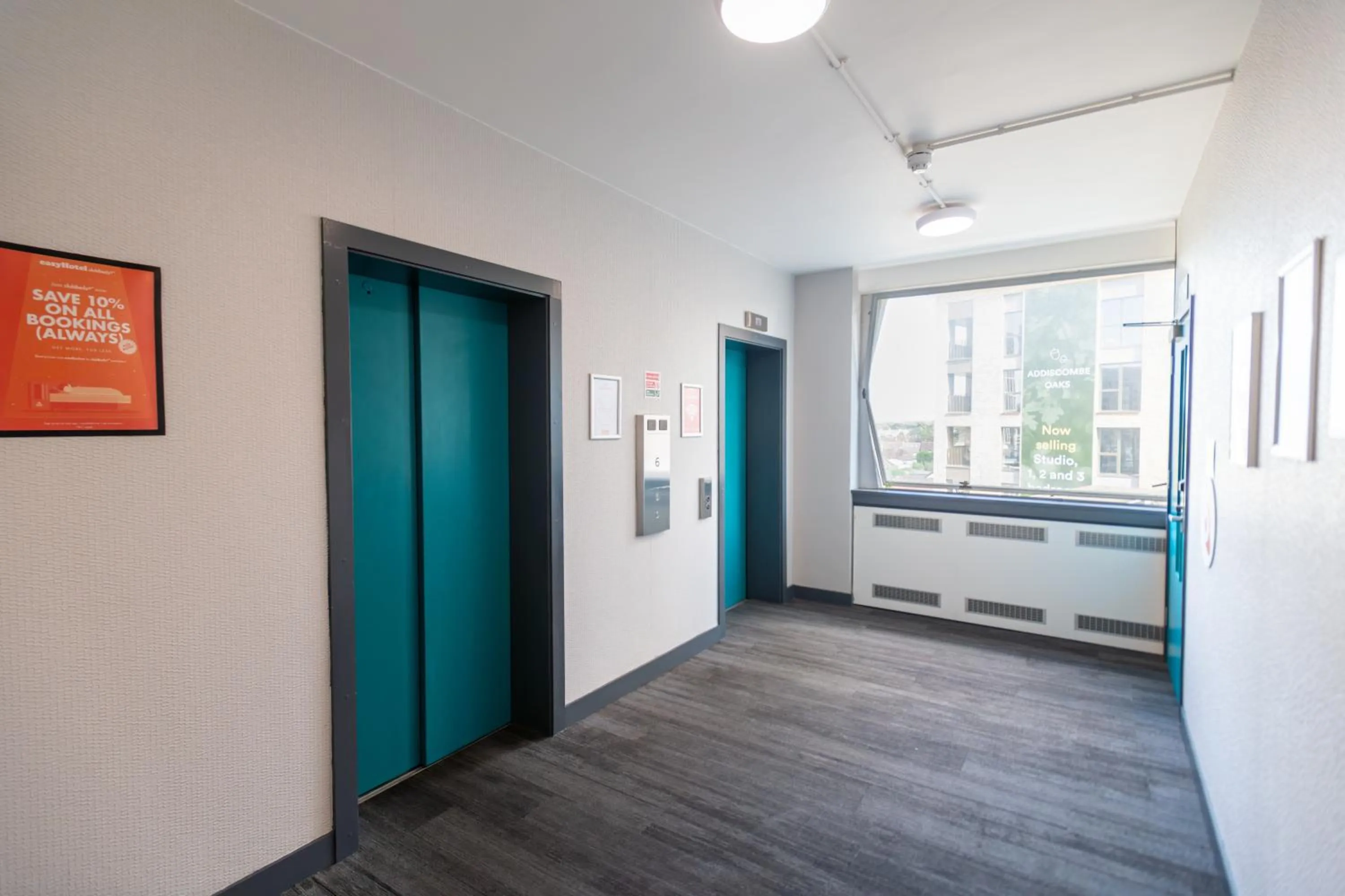 elevator in easyHotel Croydon
