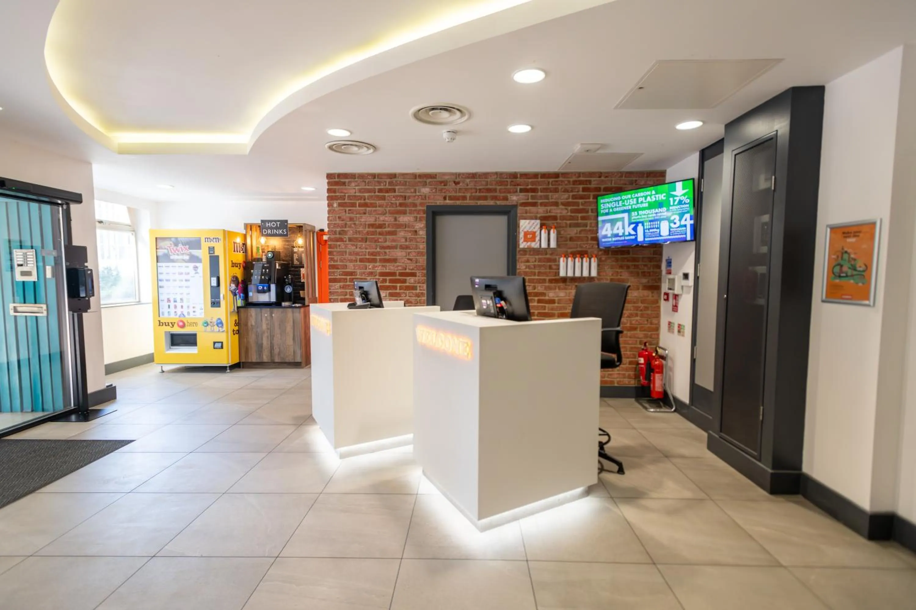 Lobby or reception in easyHotel Croydon