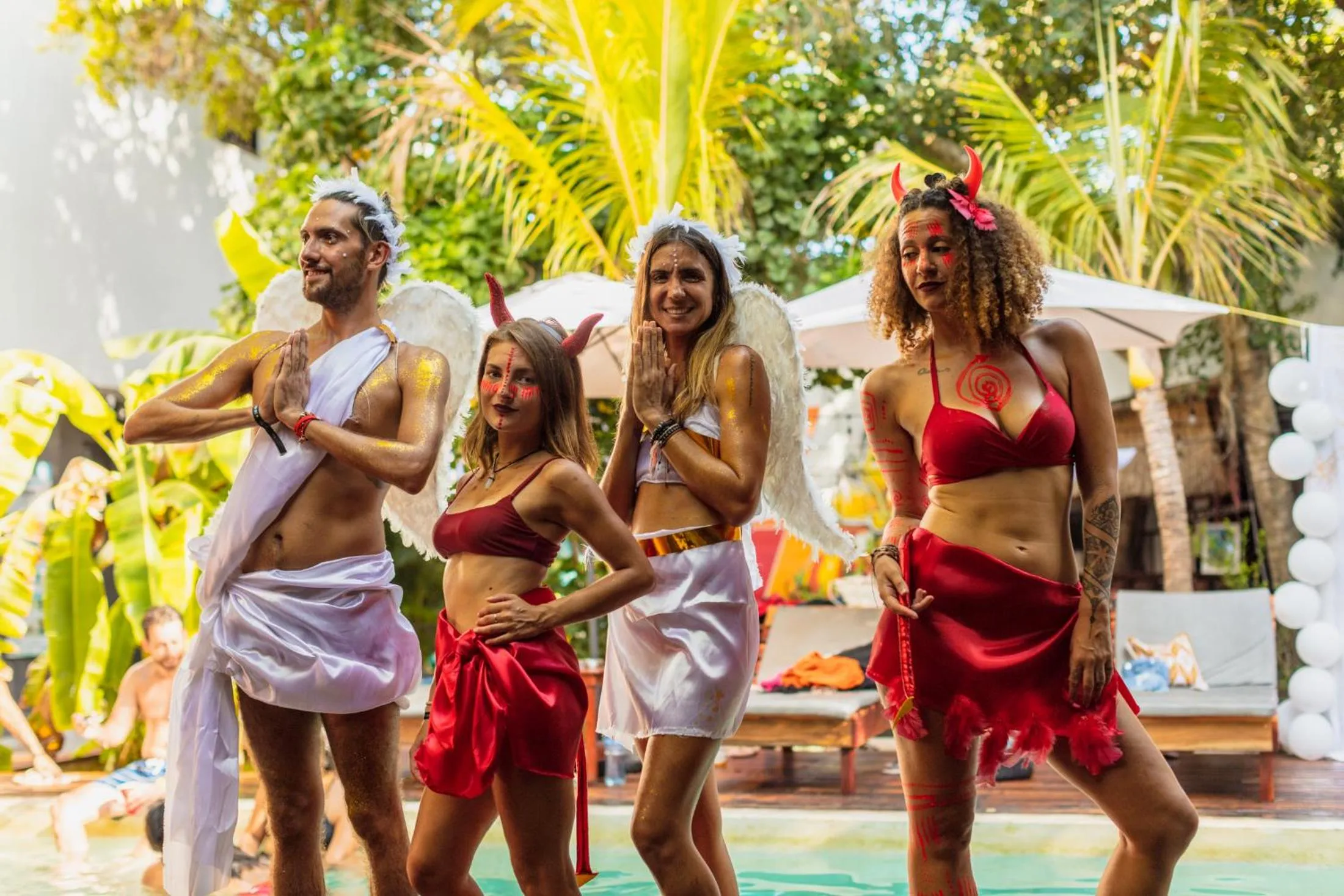 Staff in Che Tulum Hostel & Bar Adults Only