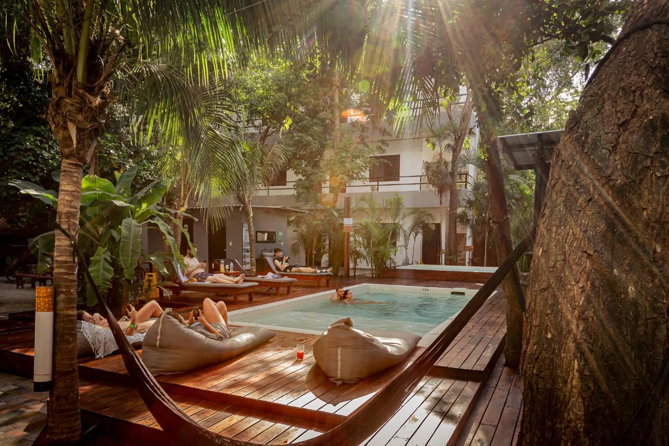 Solarium in Che Tulum Hostel & Bar Adults Only