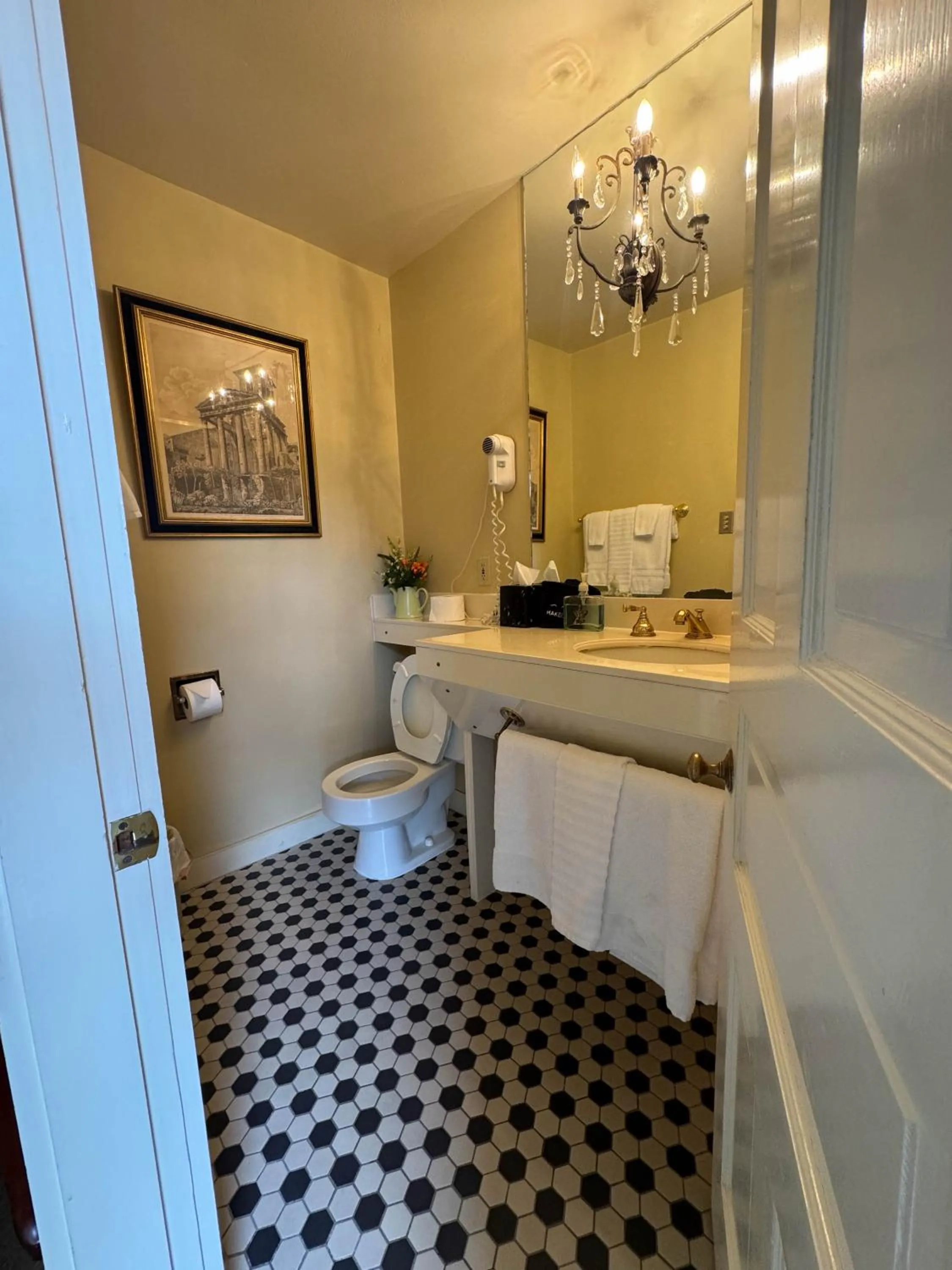 Bathroom in The Guest House Historic Mansion