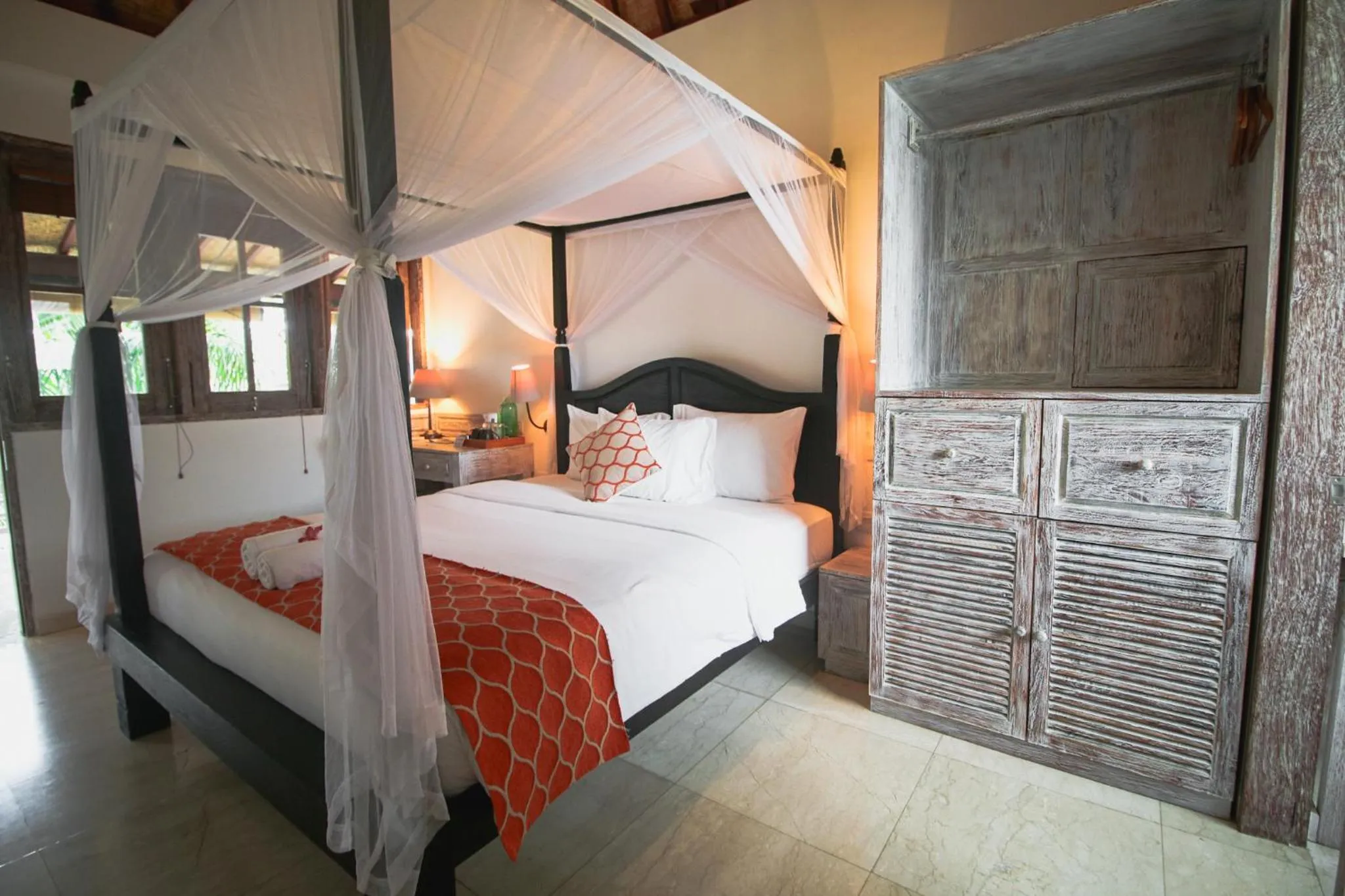 Bedroom, Bed in OK Divers Resort & Spa