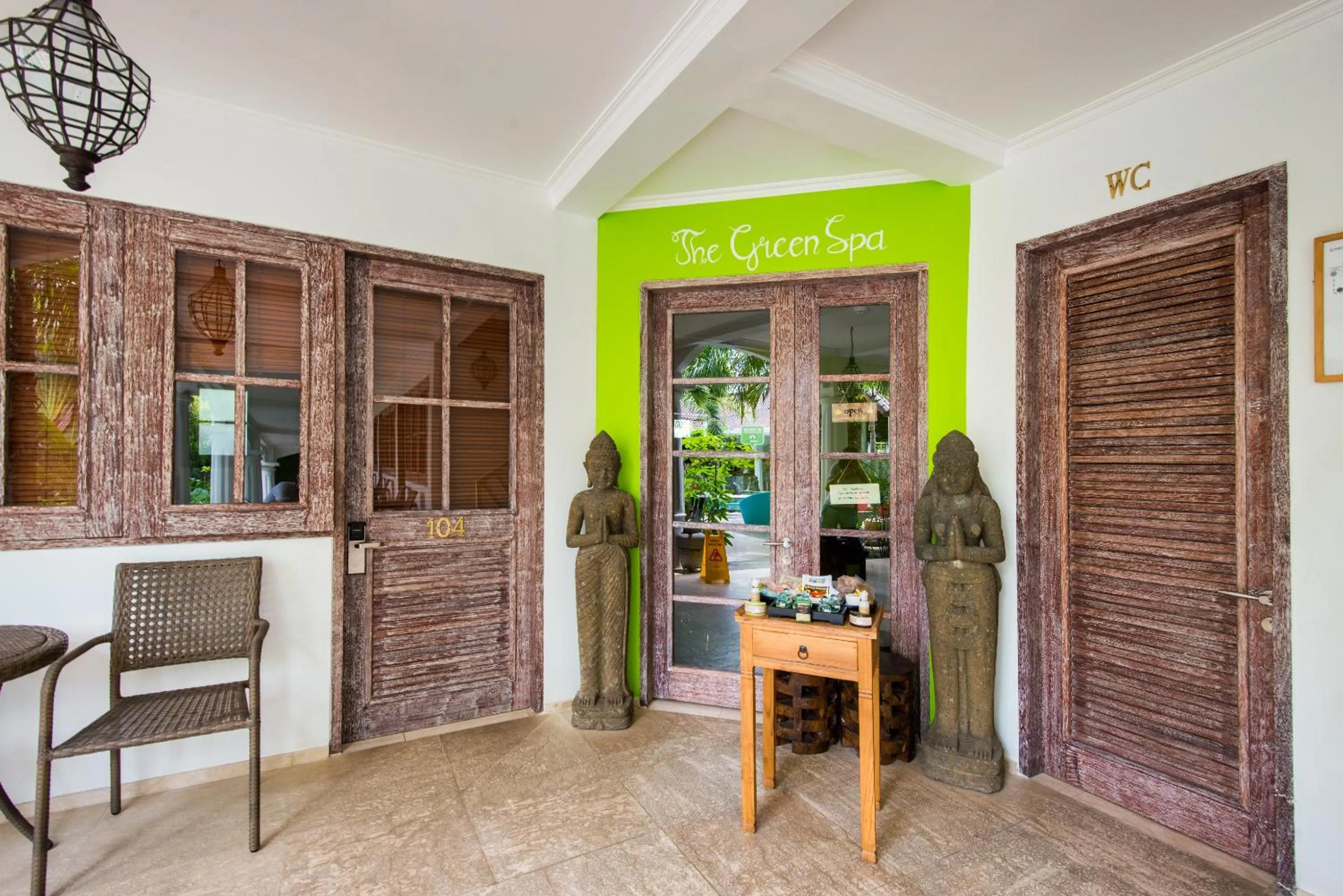 Facade/entrance in OK Divers Resort & Spa