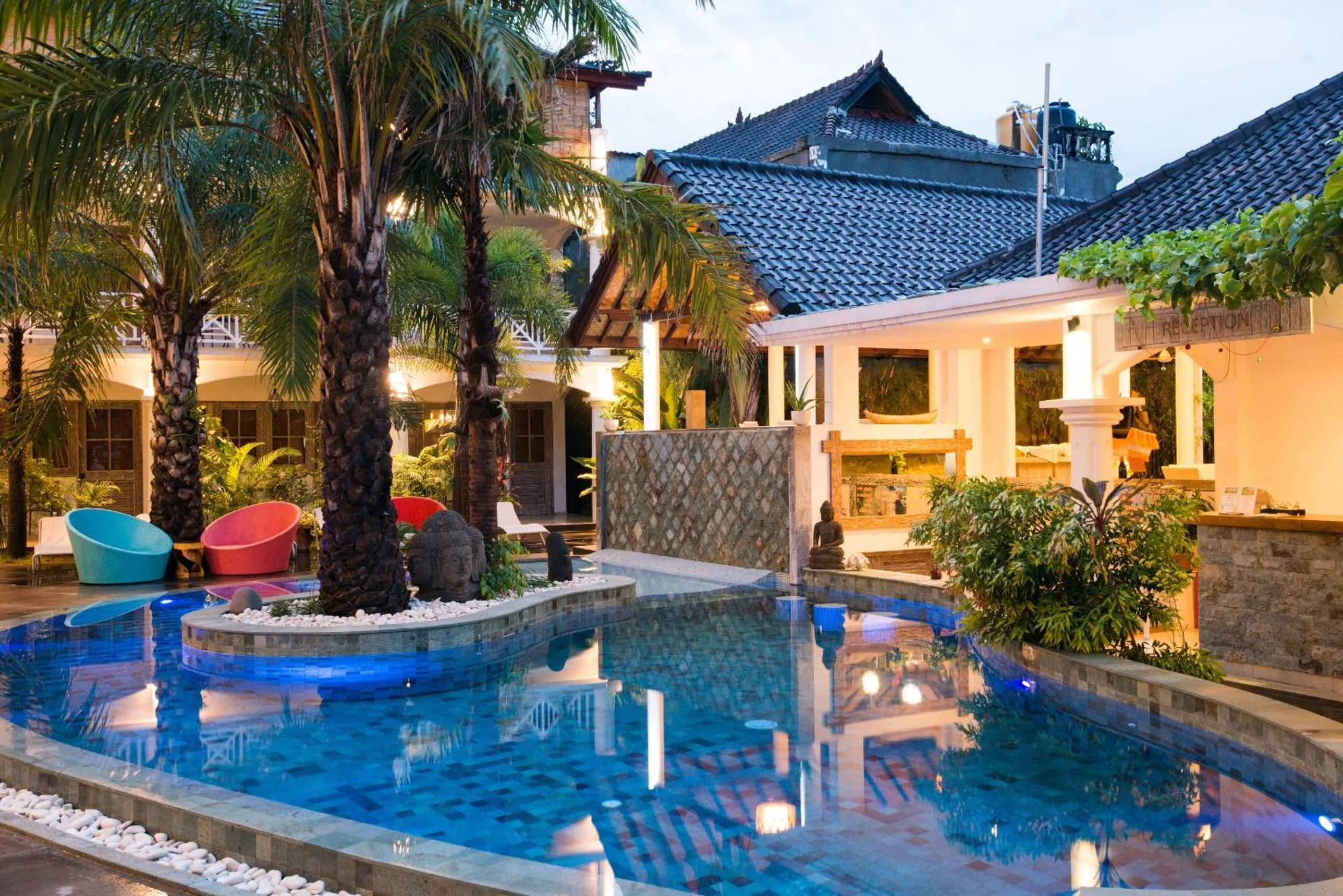 Garden in OK Divers Resort & Spa