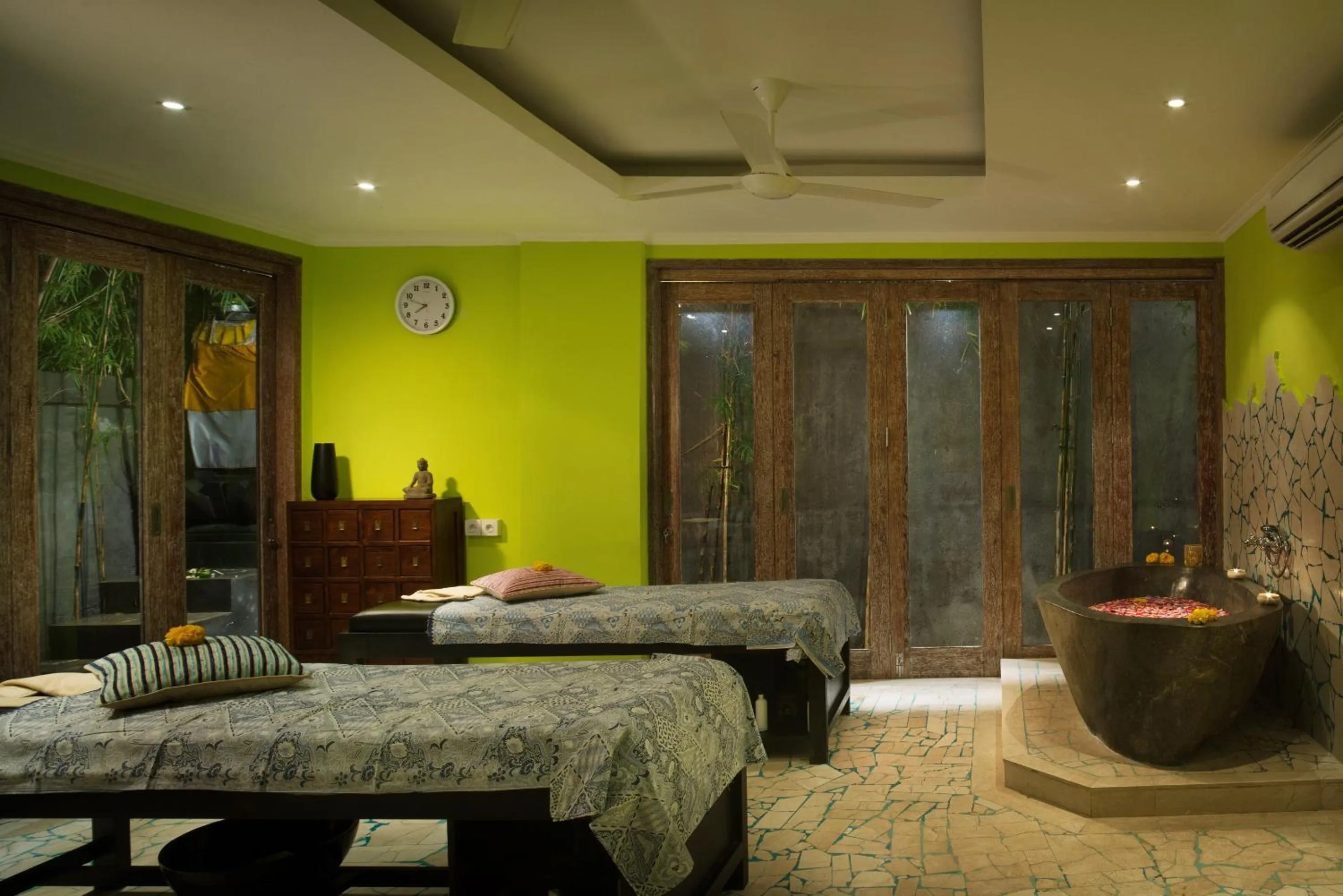 Night, Bed in OK Divers Resort & Spa