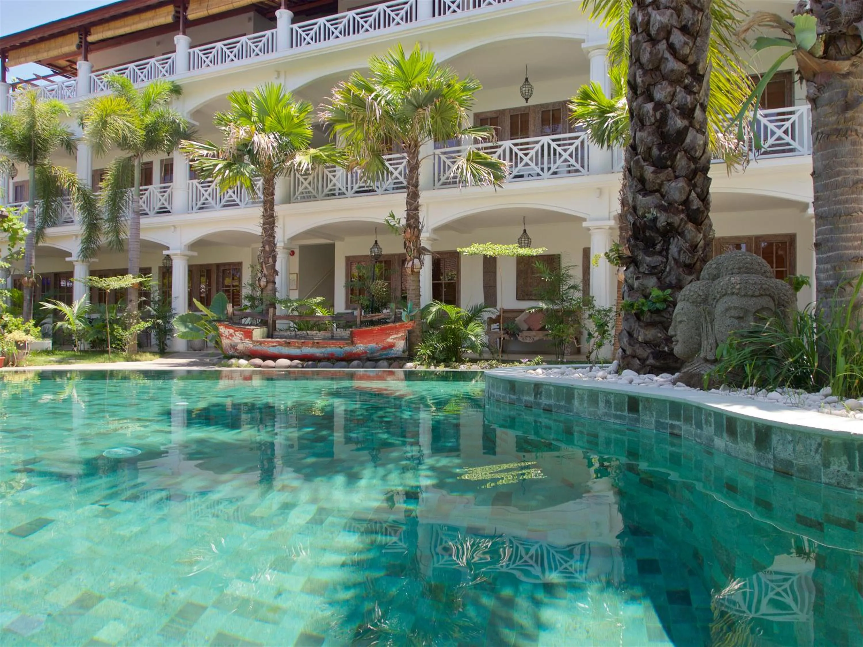 Garden in OK Divers Resort & Spa