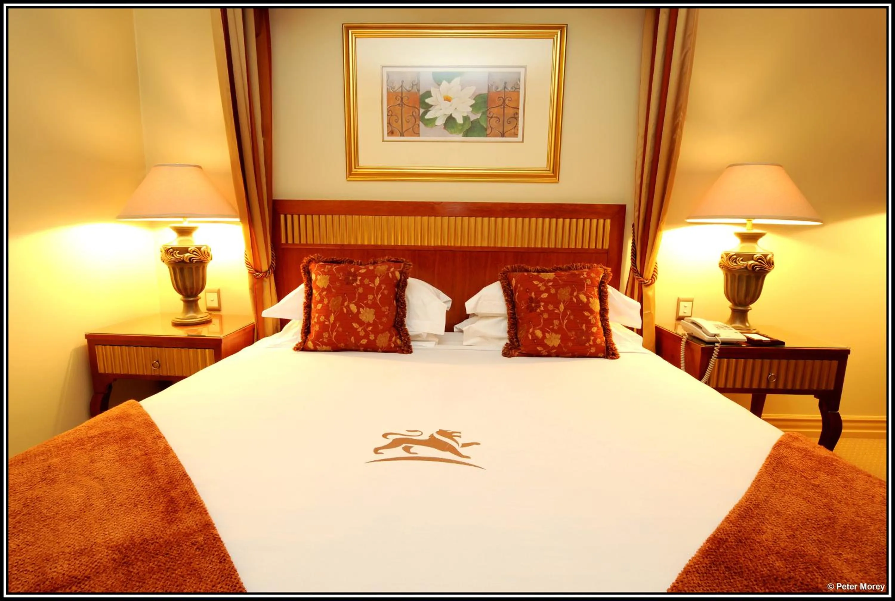 Bed in Peermont D'oreale Grande at Emperors Palace