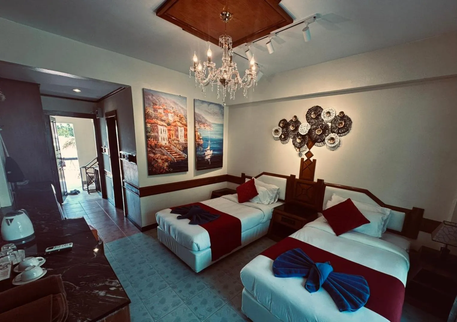 Bed in Koh Chang Resort