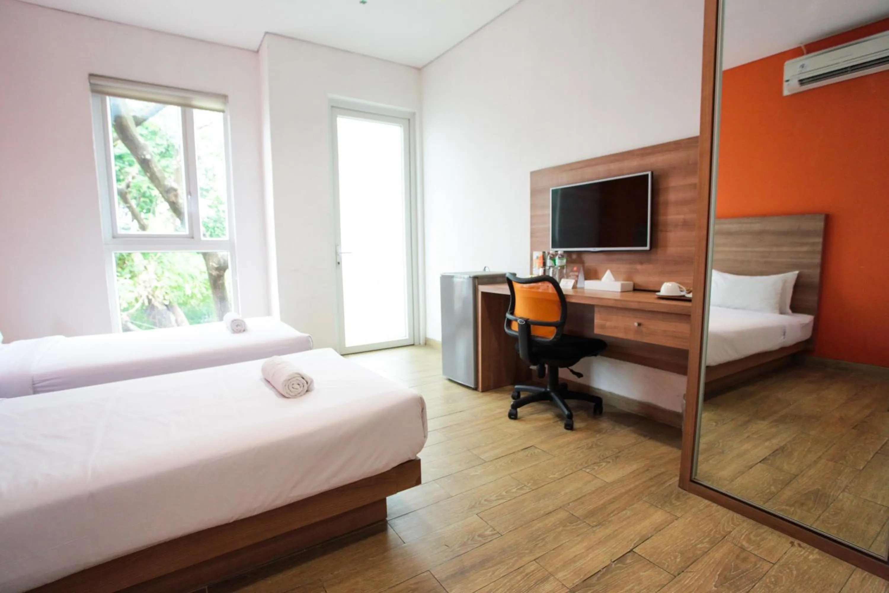 Bed in LeGreen Suite Kuningan