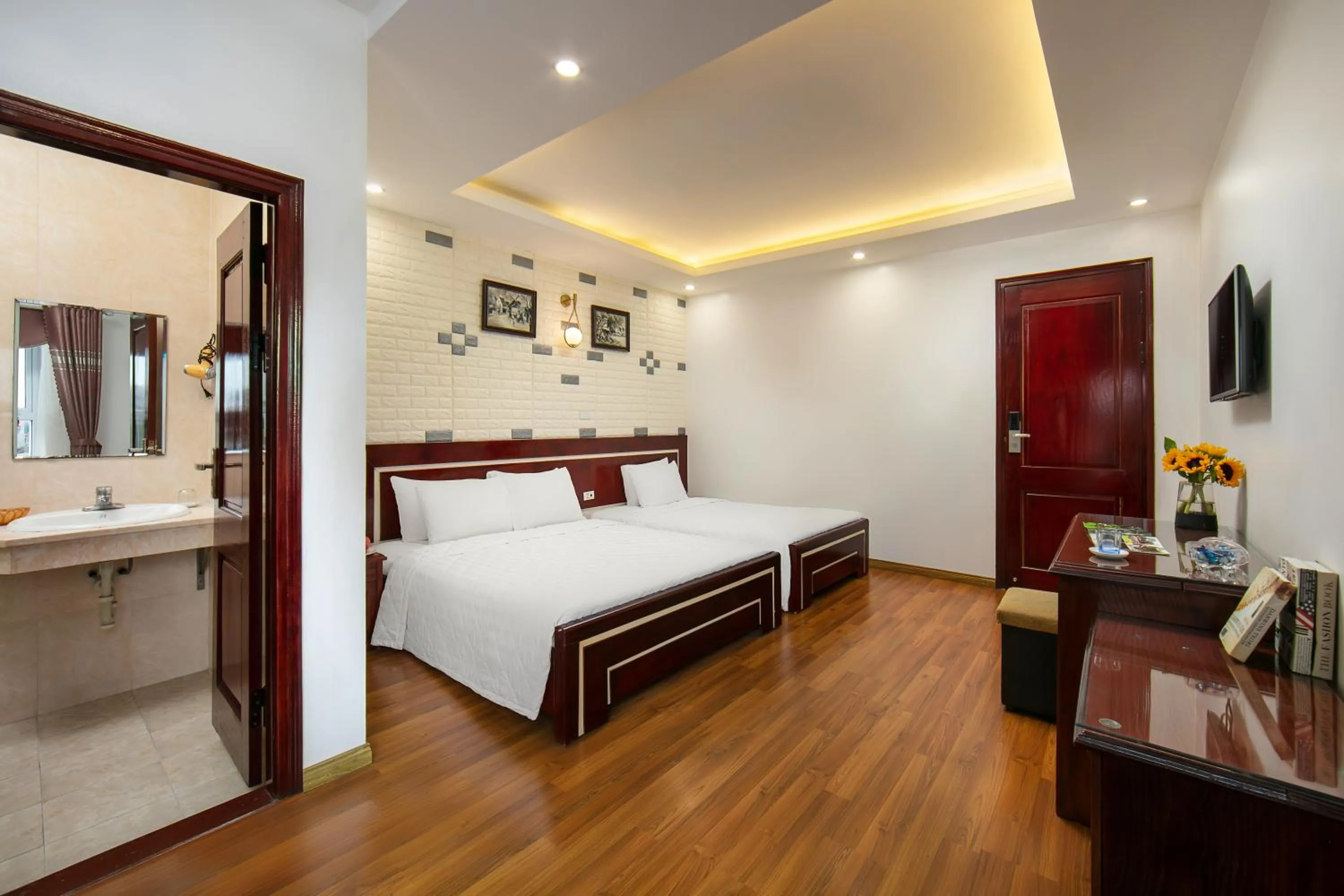 Bed in New Airport Hotel