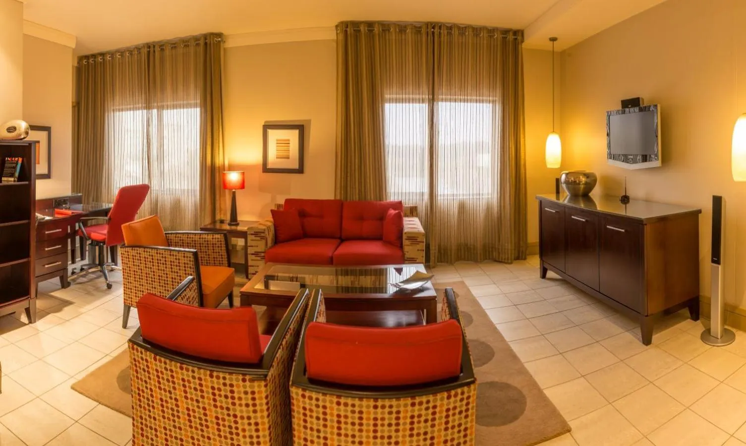 Seating area in Mondior at Emperors Palace