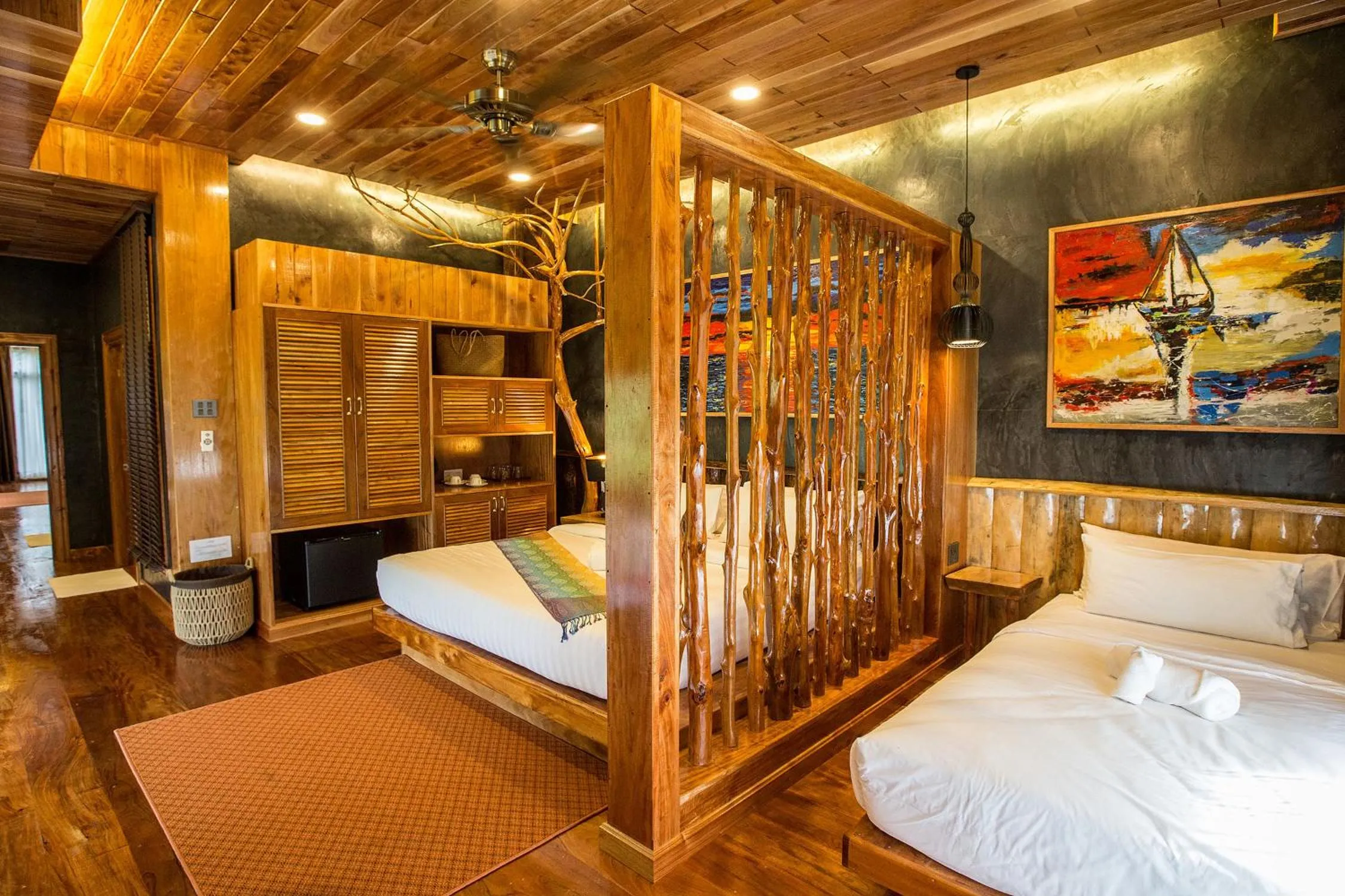 Photo of the whole room, Bed in Andalay Beach Resort Koh Libong