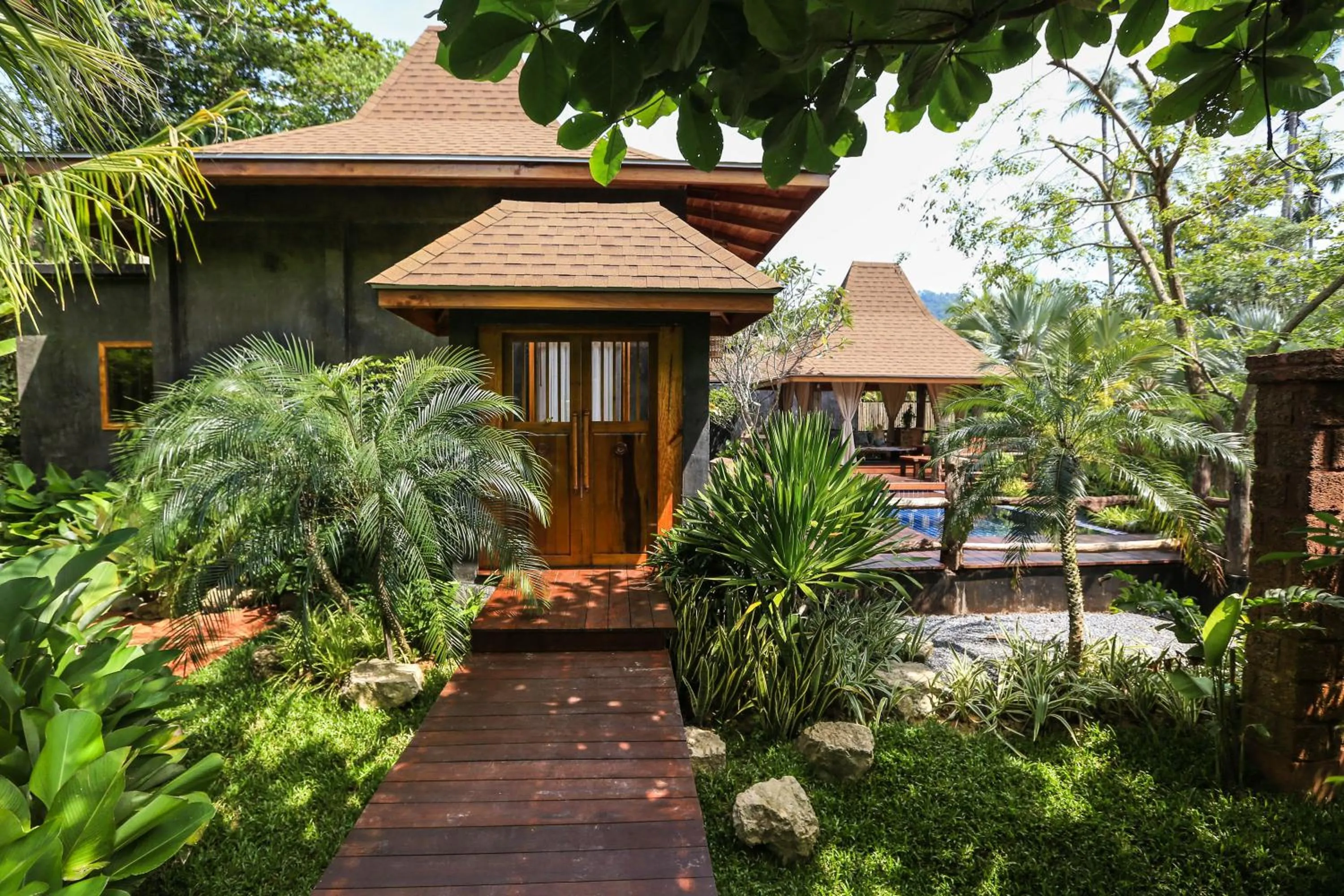 Garden view in Andalay Beach Resort Koh Libong