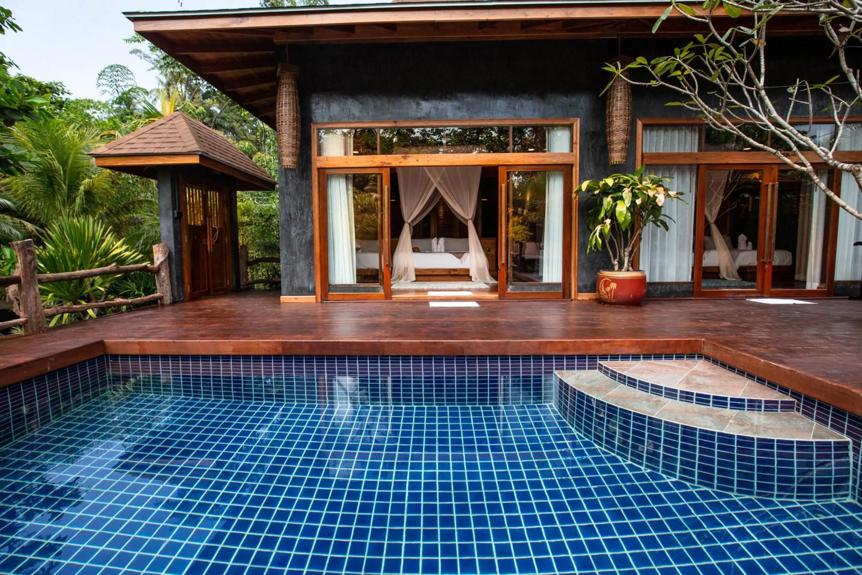 Pool view in Andalay Beach Resort Koh Libong