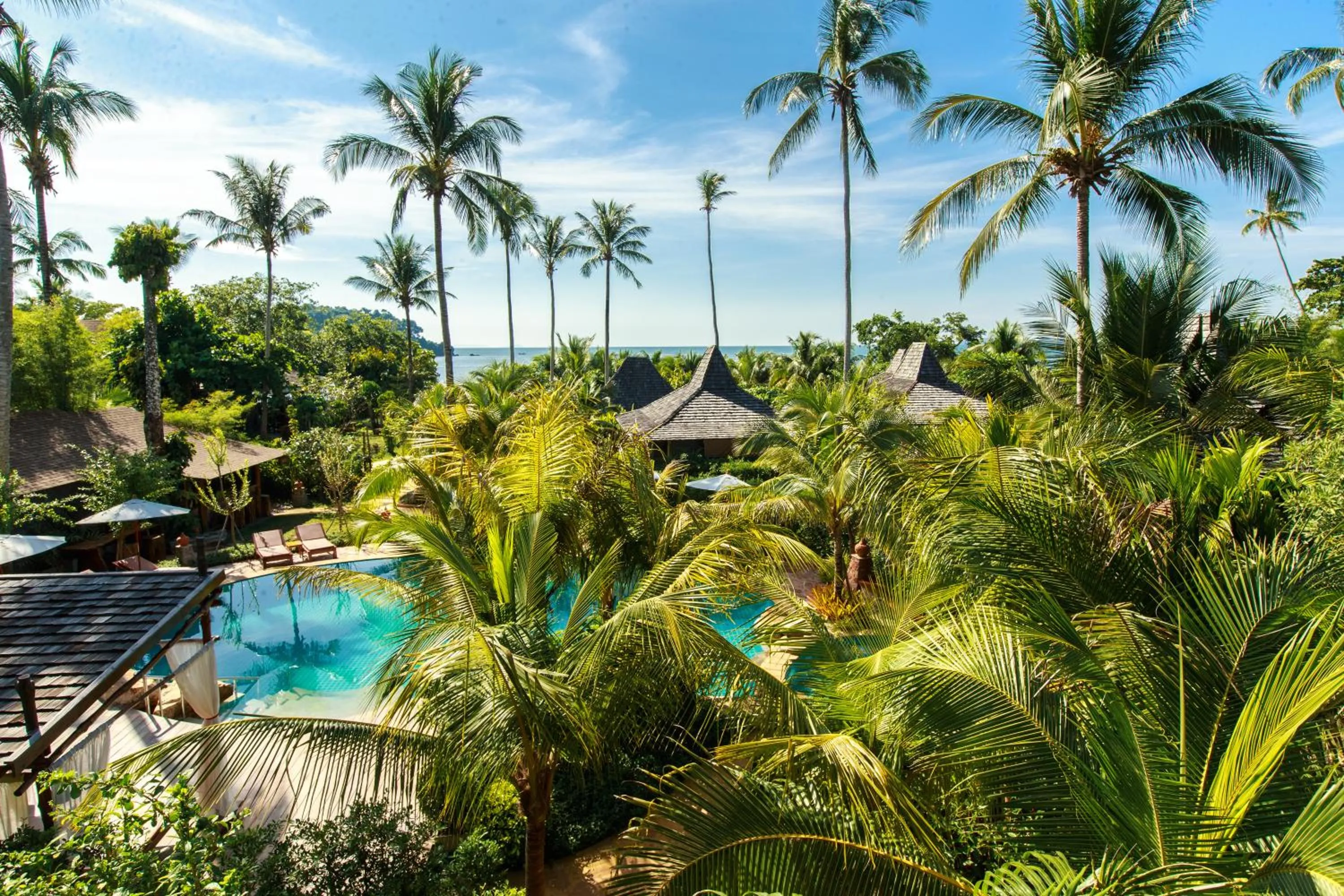 Sea view in Andalay Beach Resort Koh Libong