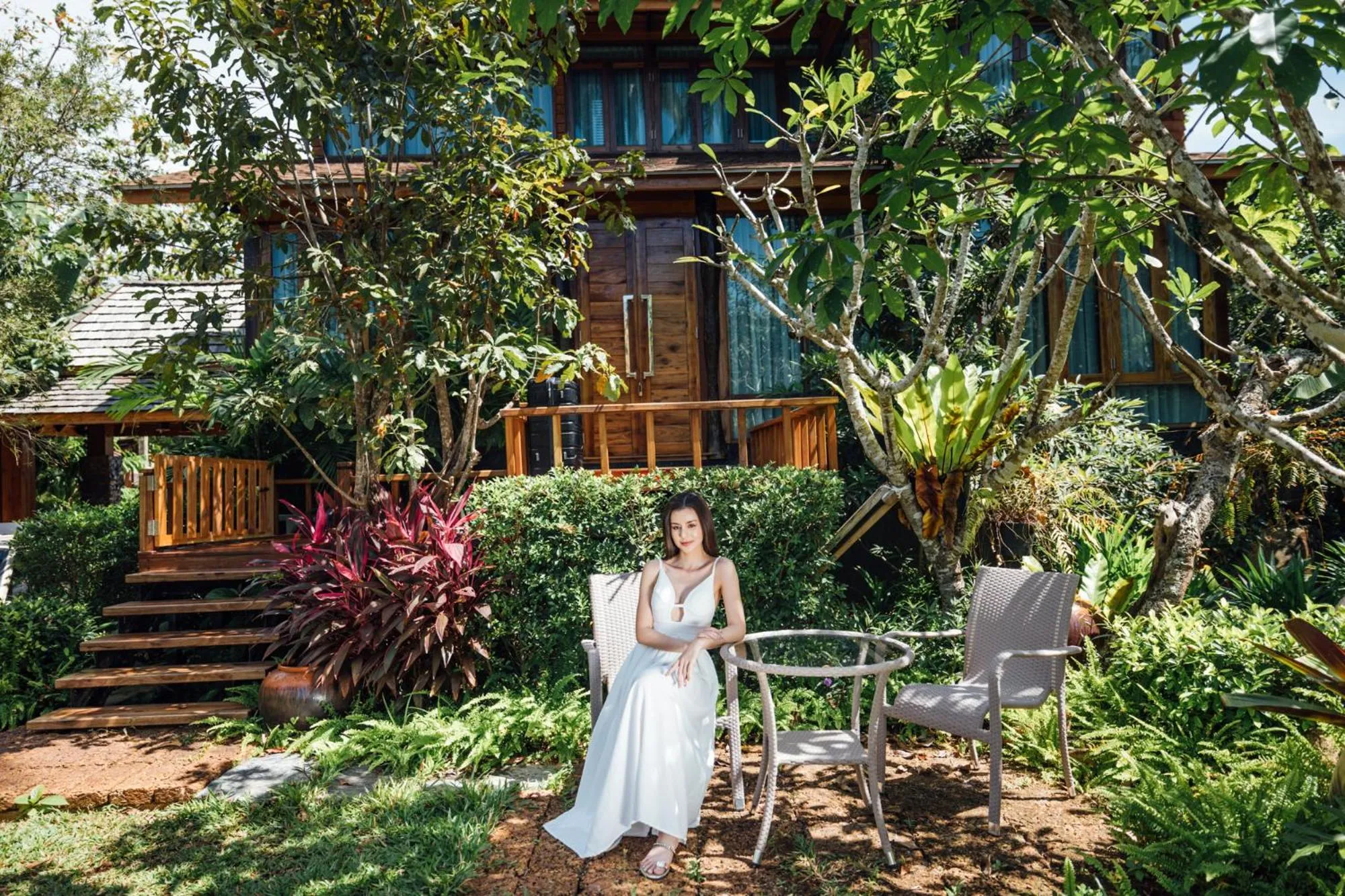 Garden in Andalay Beach Resort Koh Libong