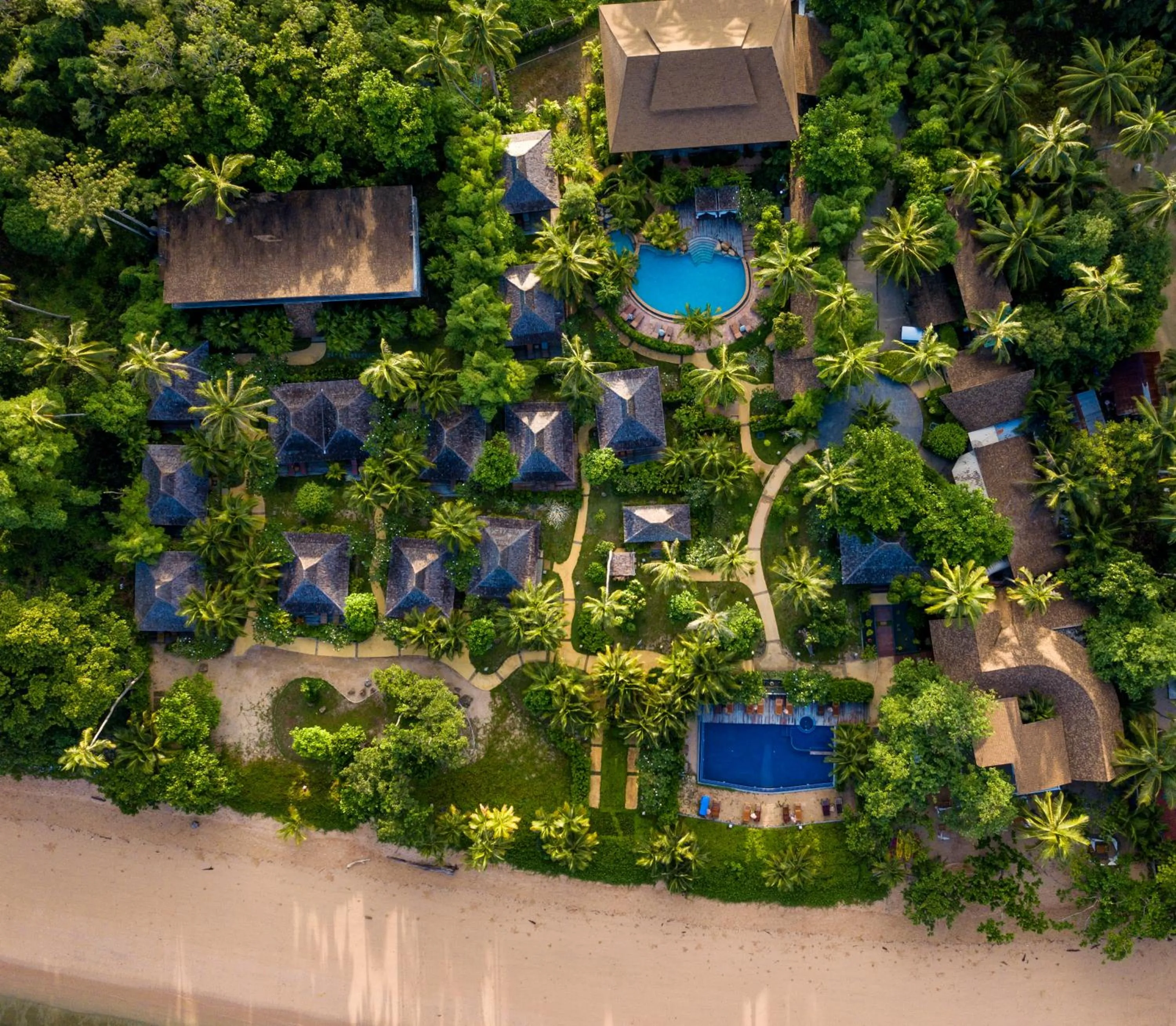 Bird's eye view in Andalay Beach Resort Koh Libong