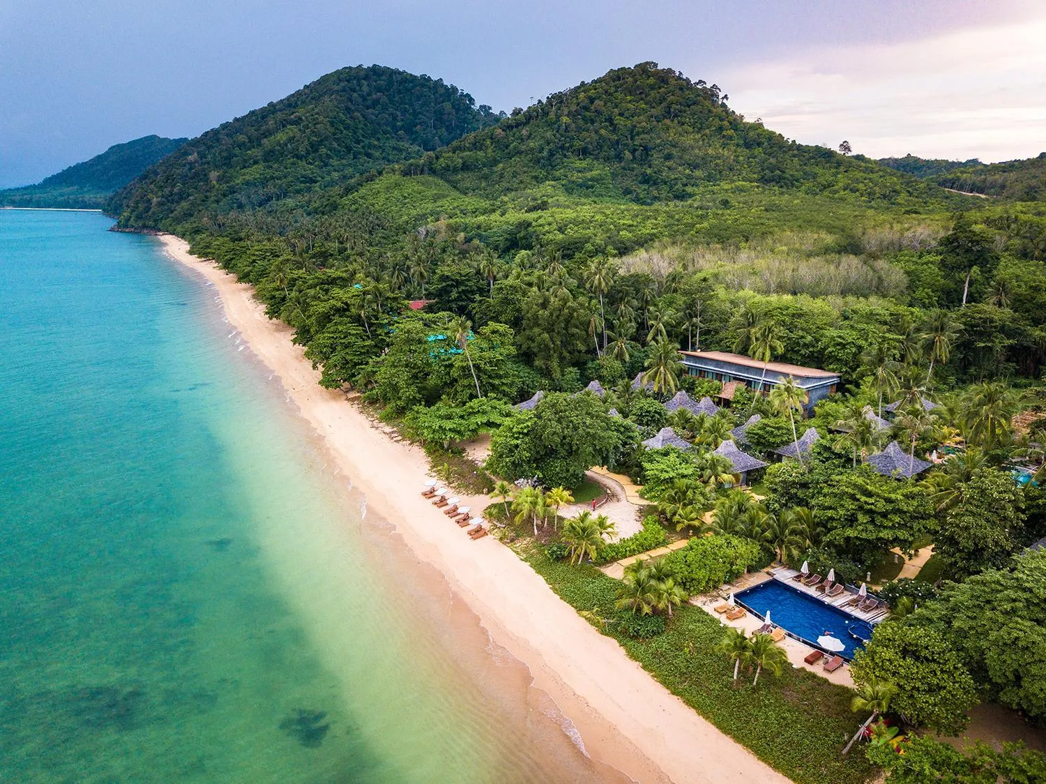 Beach in Andalay Beach Resort Koh Libong