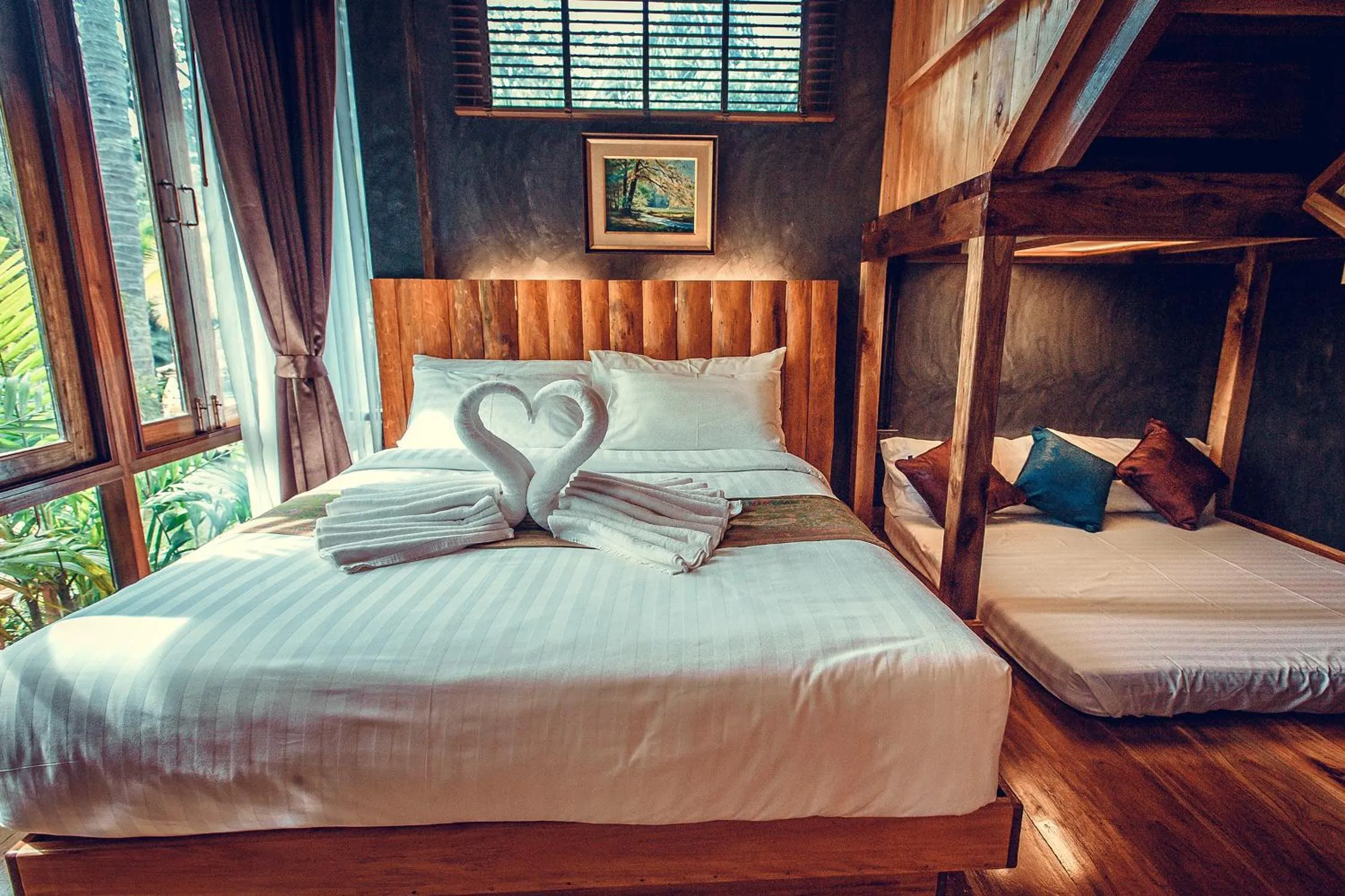 Bedroom, Bed in Andalay Beach Resort Koh Libong