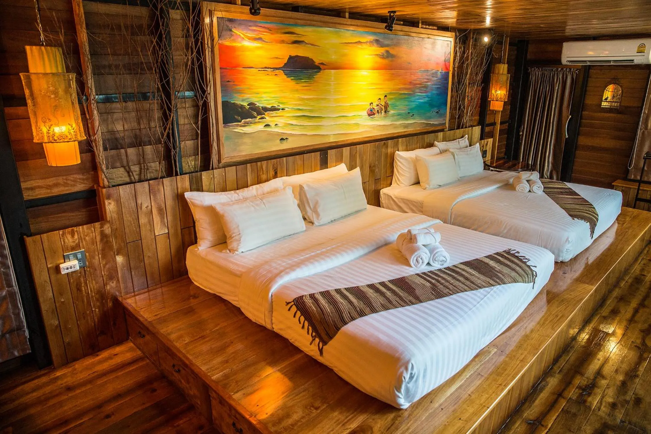 Bedroom, Bed in Andalay Beach Resort Koh Libong