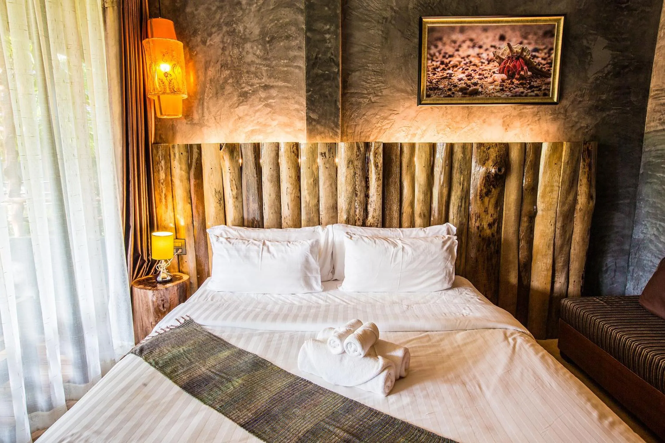 Bedroom, Bed in Andalay Beach Resort Koh Libong