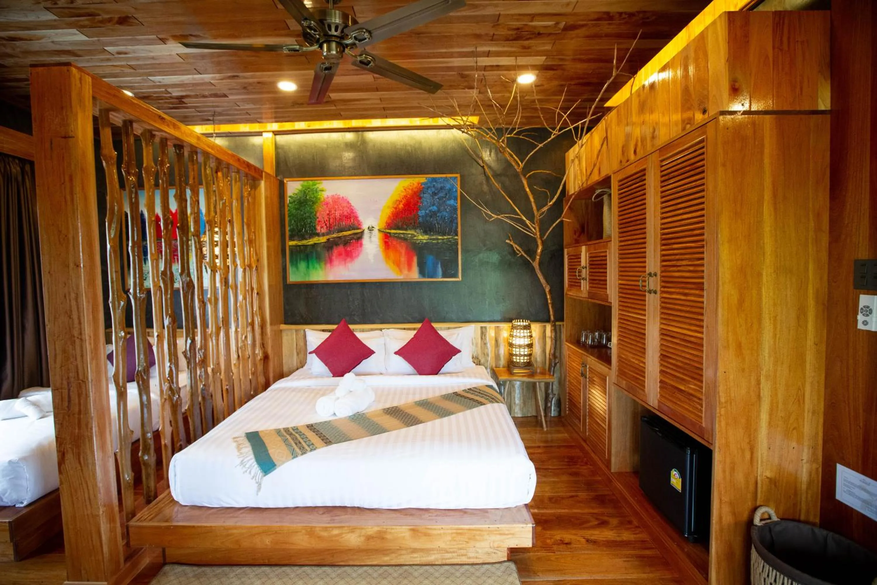Bed in Andalay Beach Resort Koh Libong