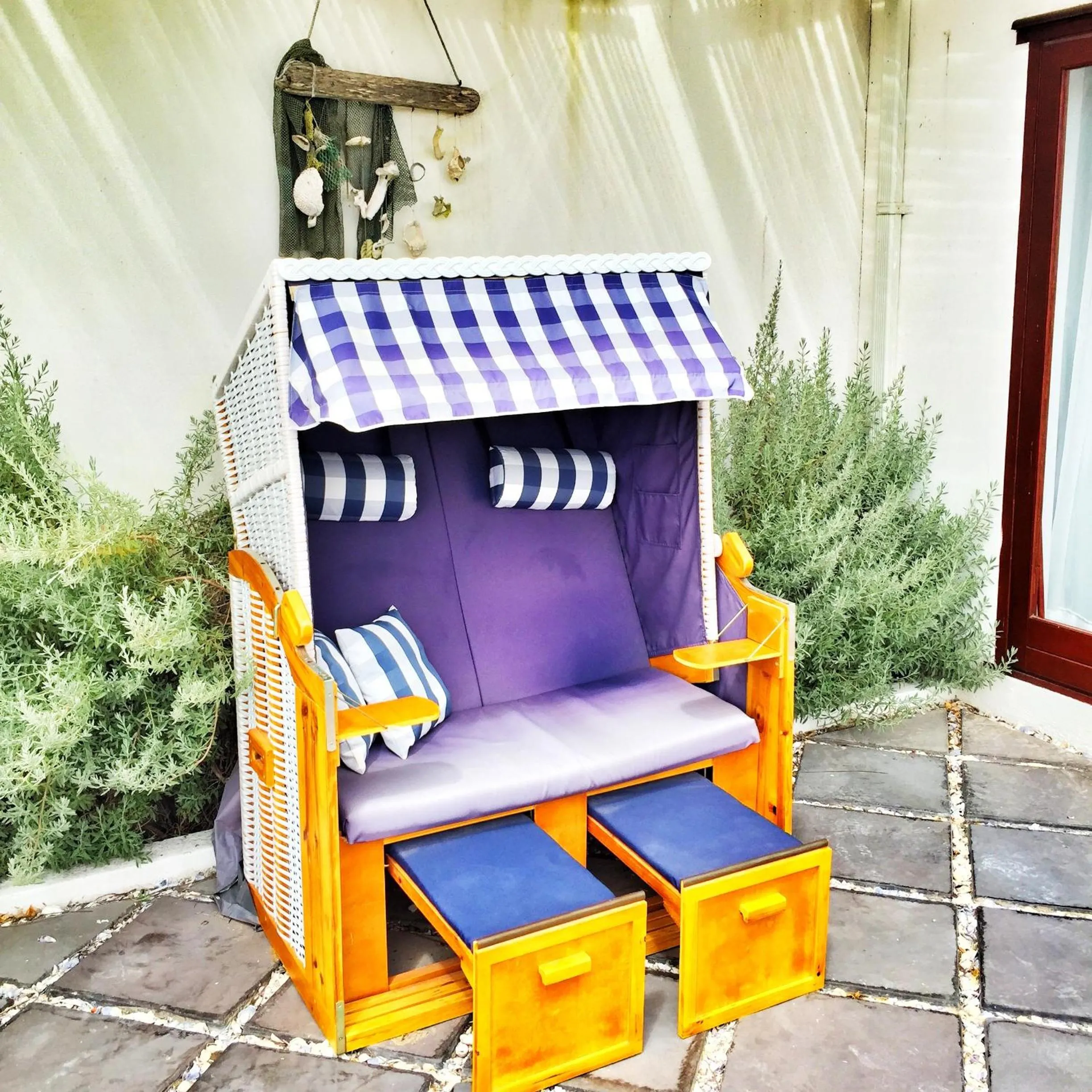 Patio in Farr Out Guest House