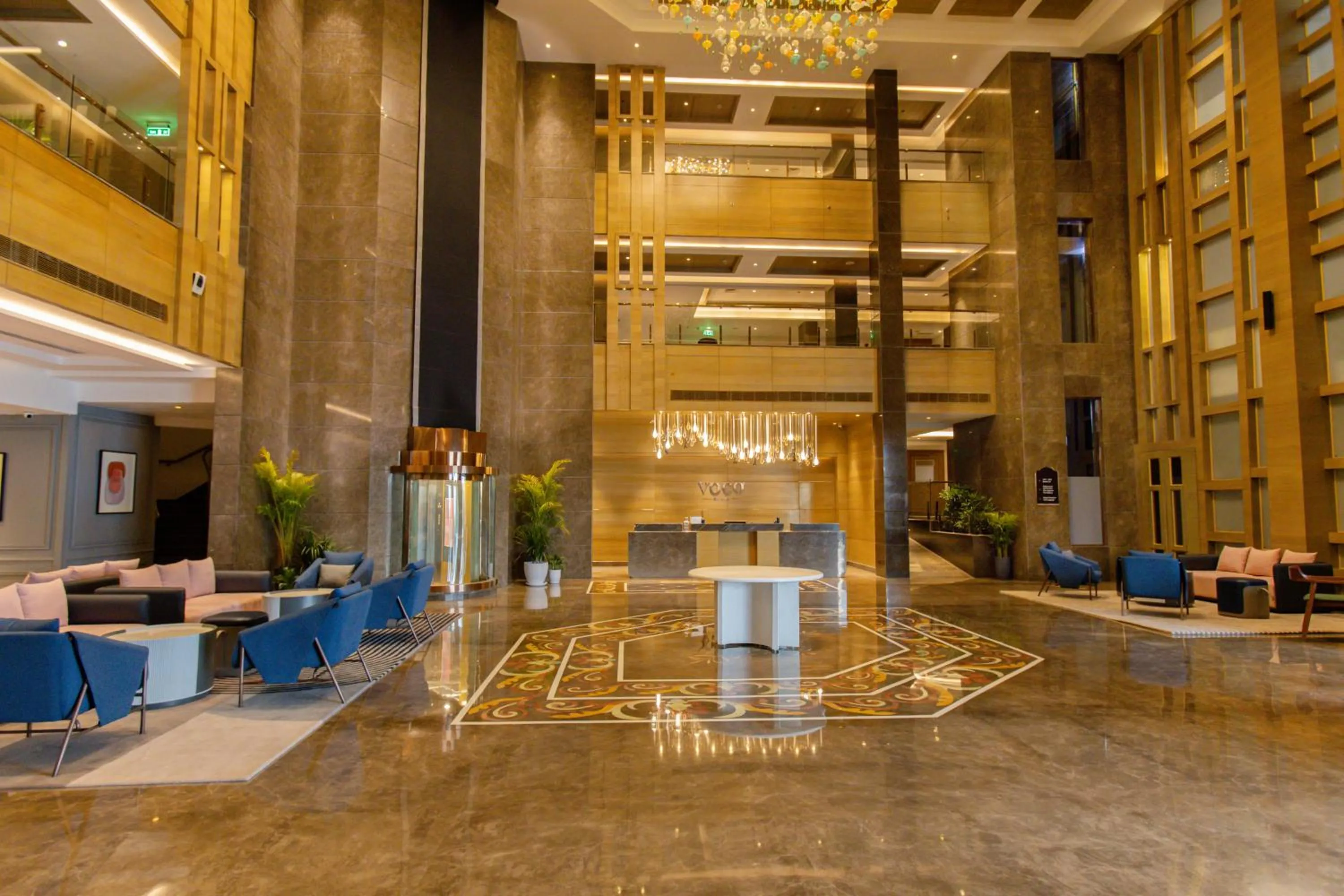 Lobby or reception in voco Amritsar by IHG