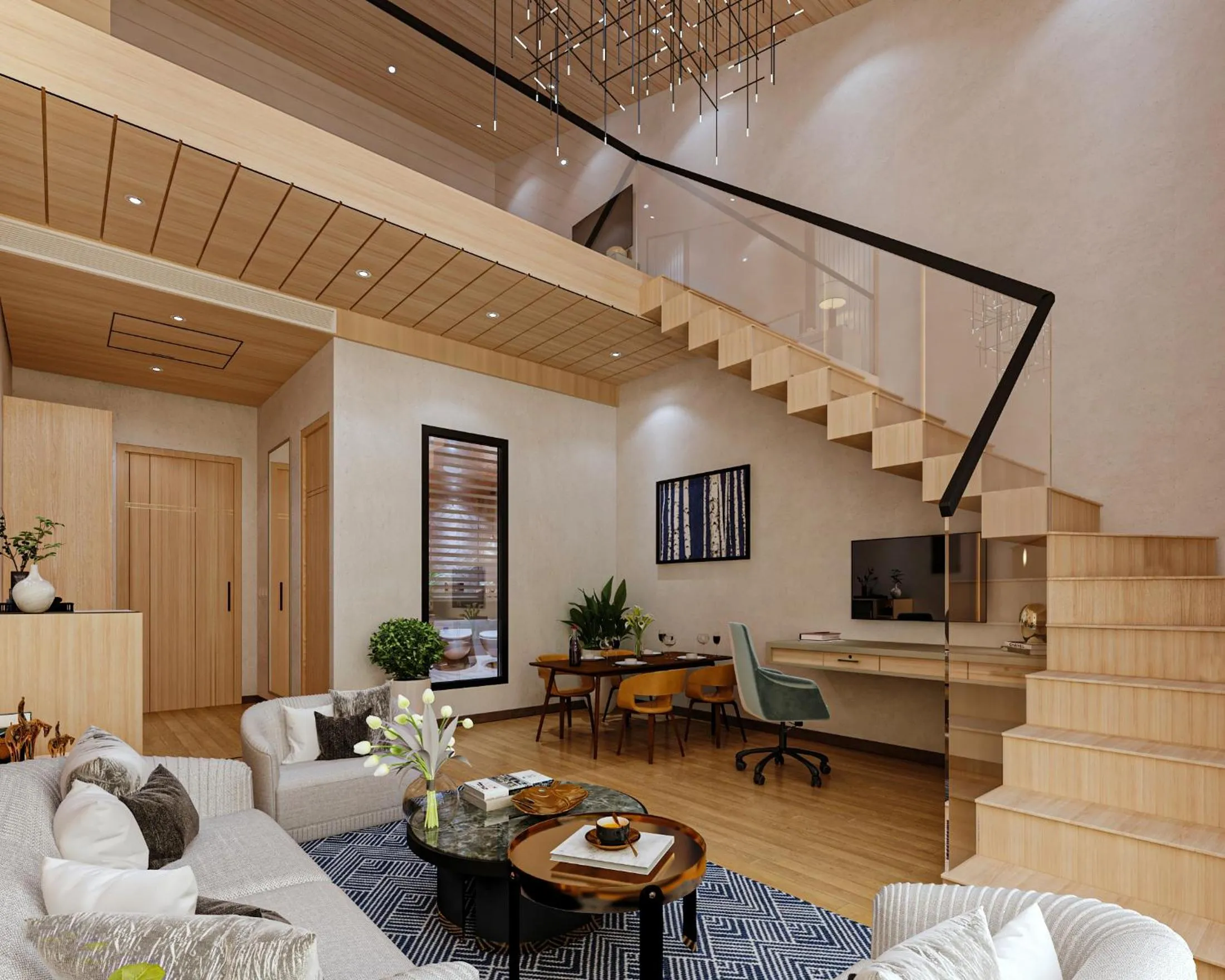 Living room in voco Amritsar by IHG